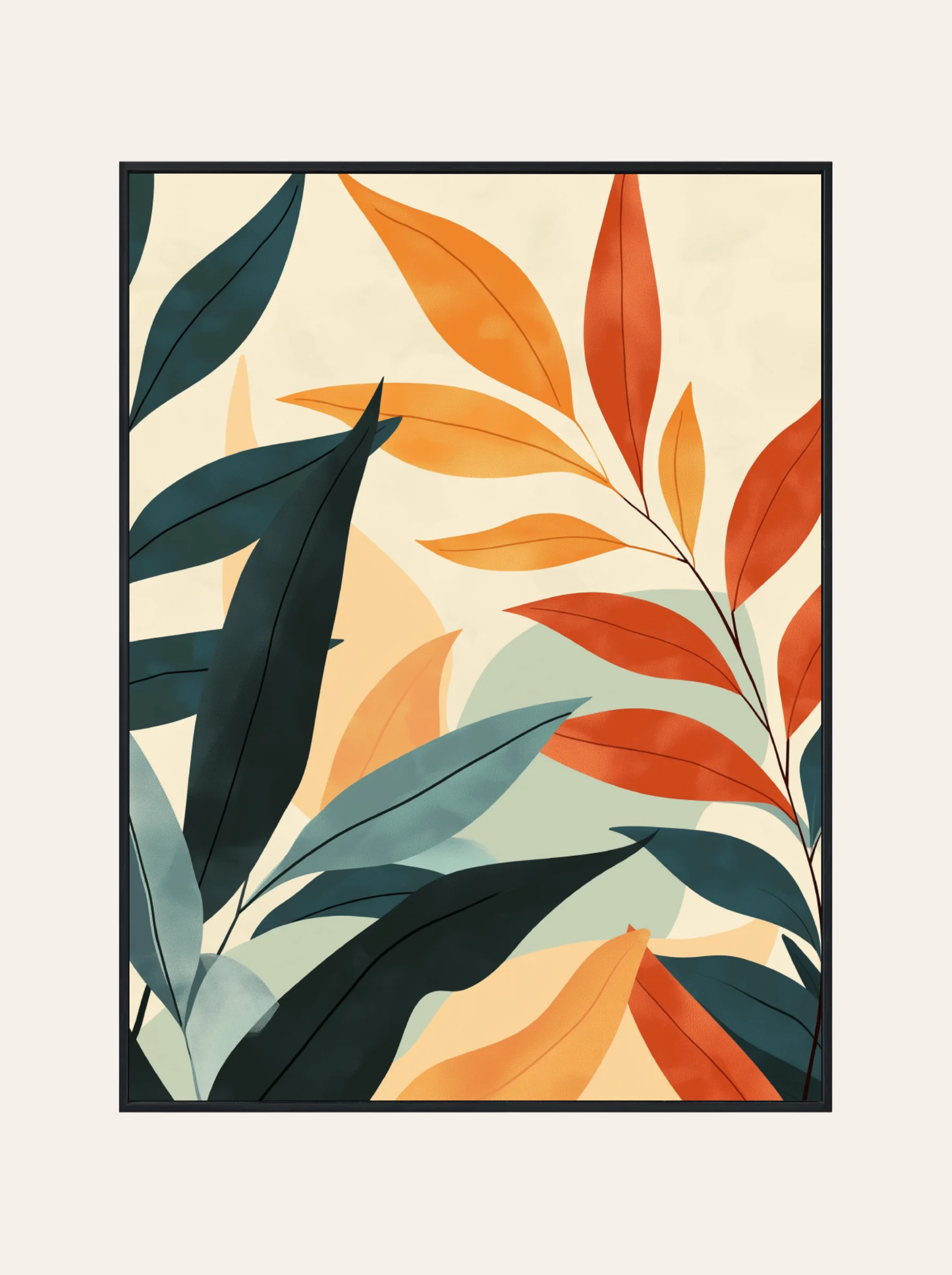 Plakat Abstrakcja Botaniczna Nr. 1