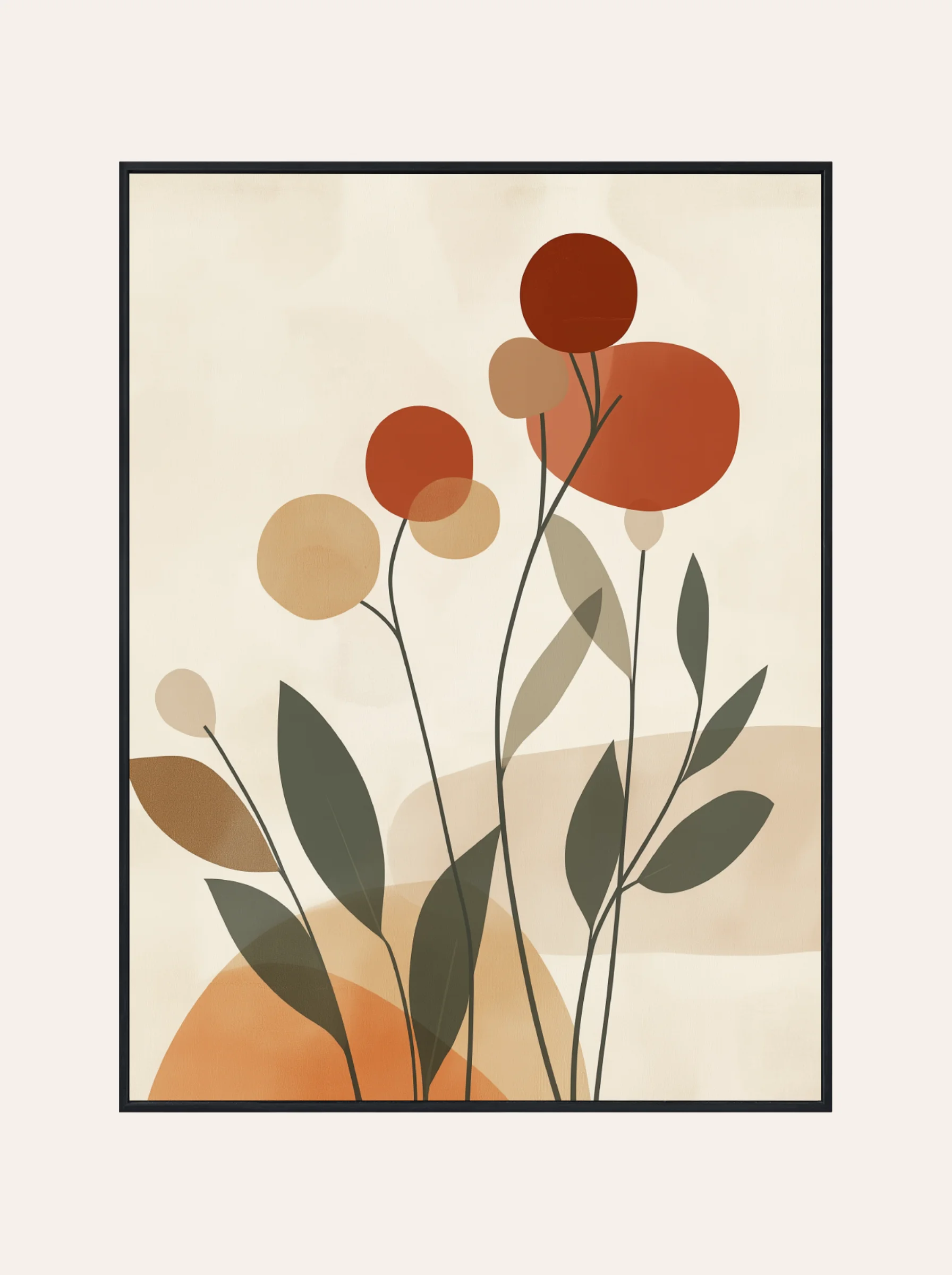 Plakat Abstrakcja Botaniczna Nr. 2