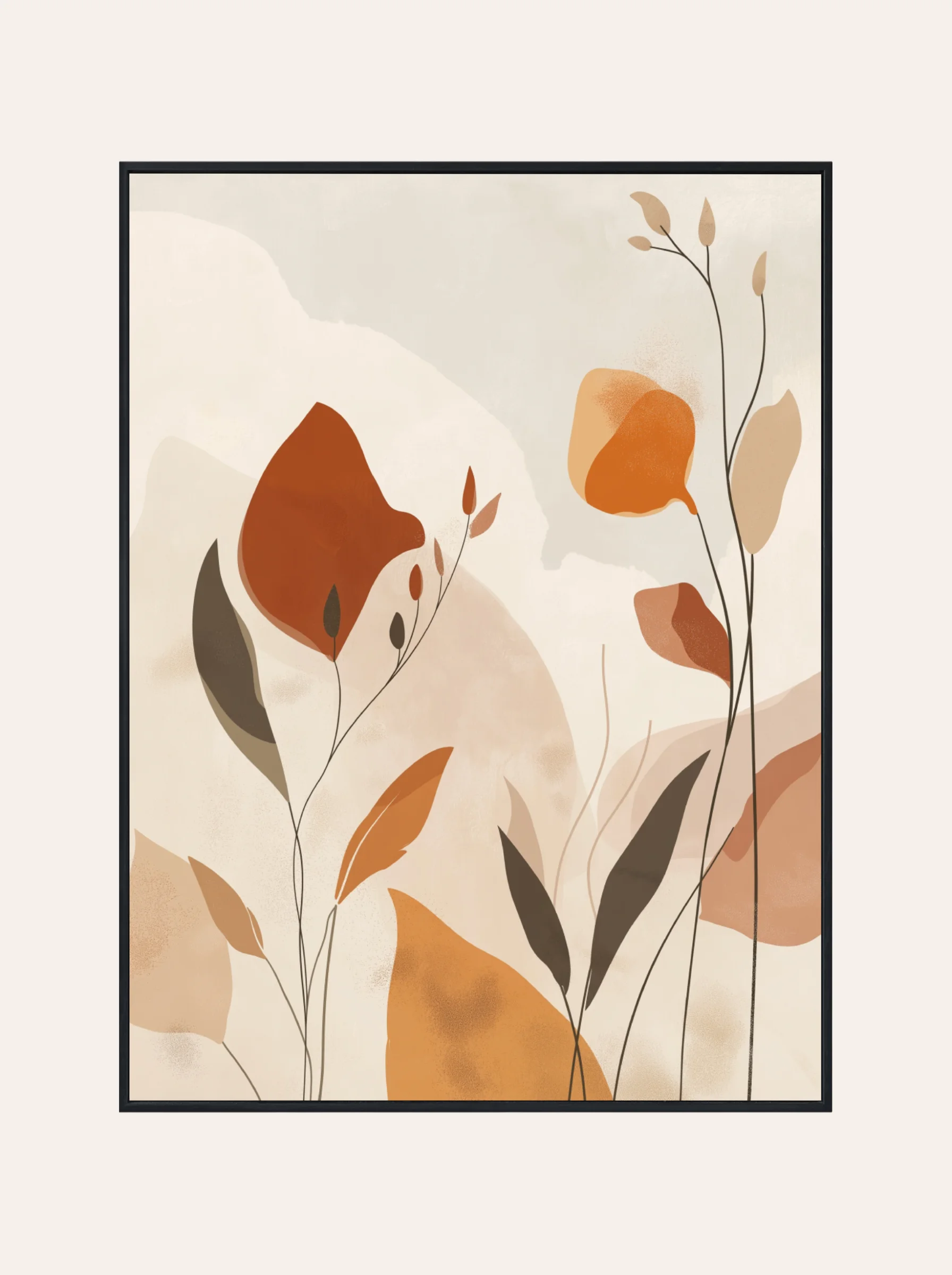 Plakat Abstrakcja Botaniczna Nr. 3