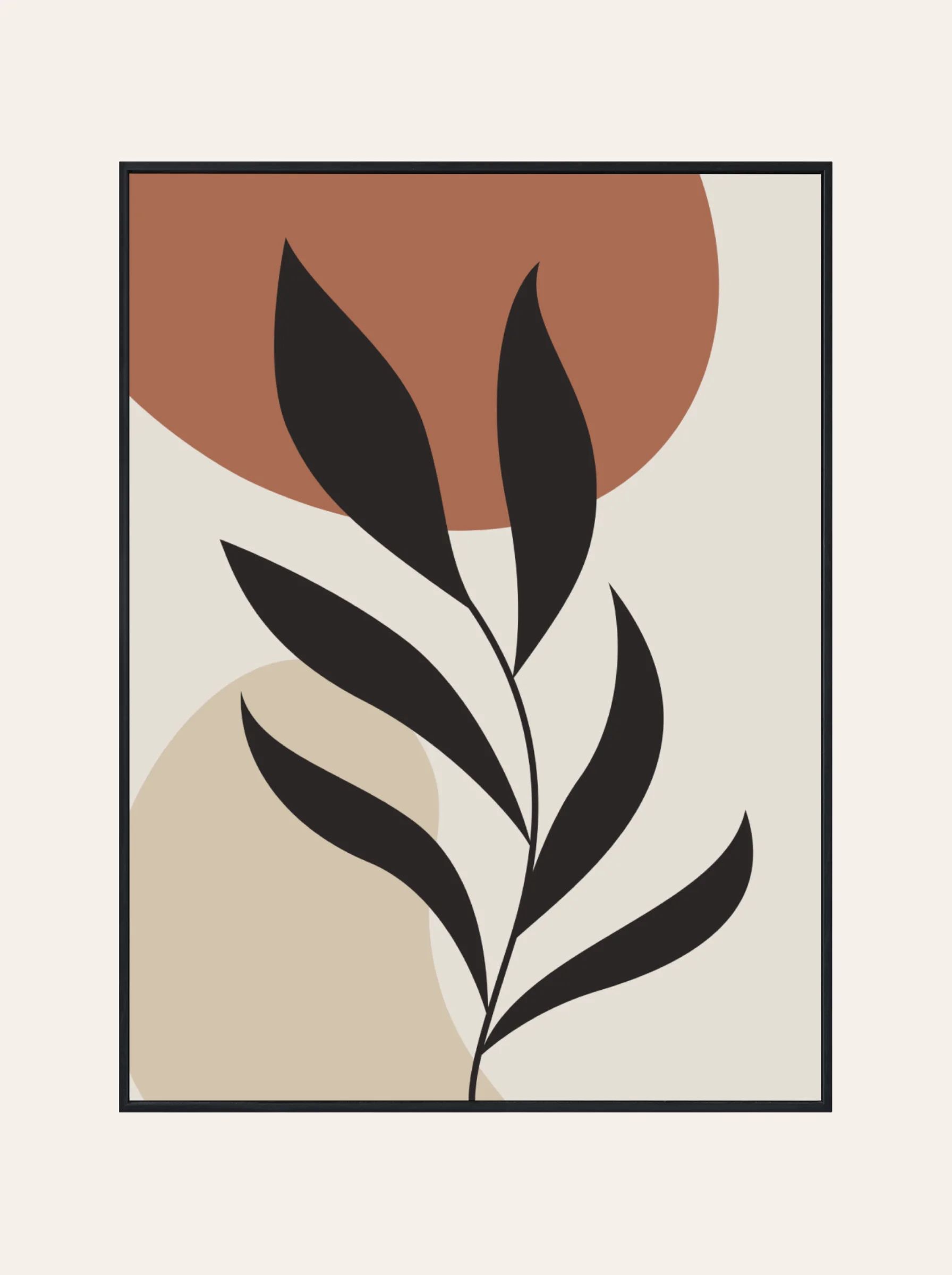 Plakat Abstrakcyjna Gałązka Nr. 5