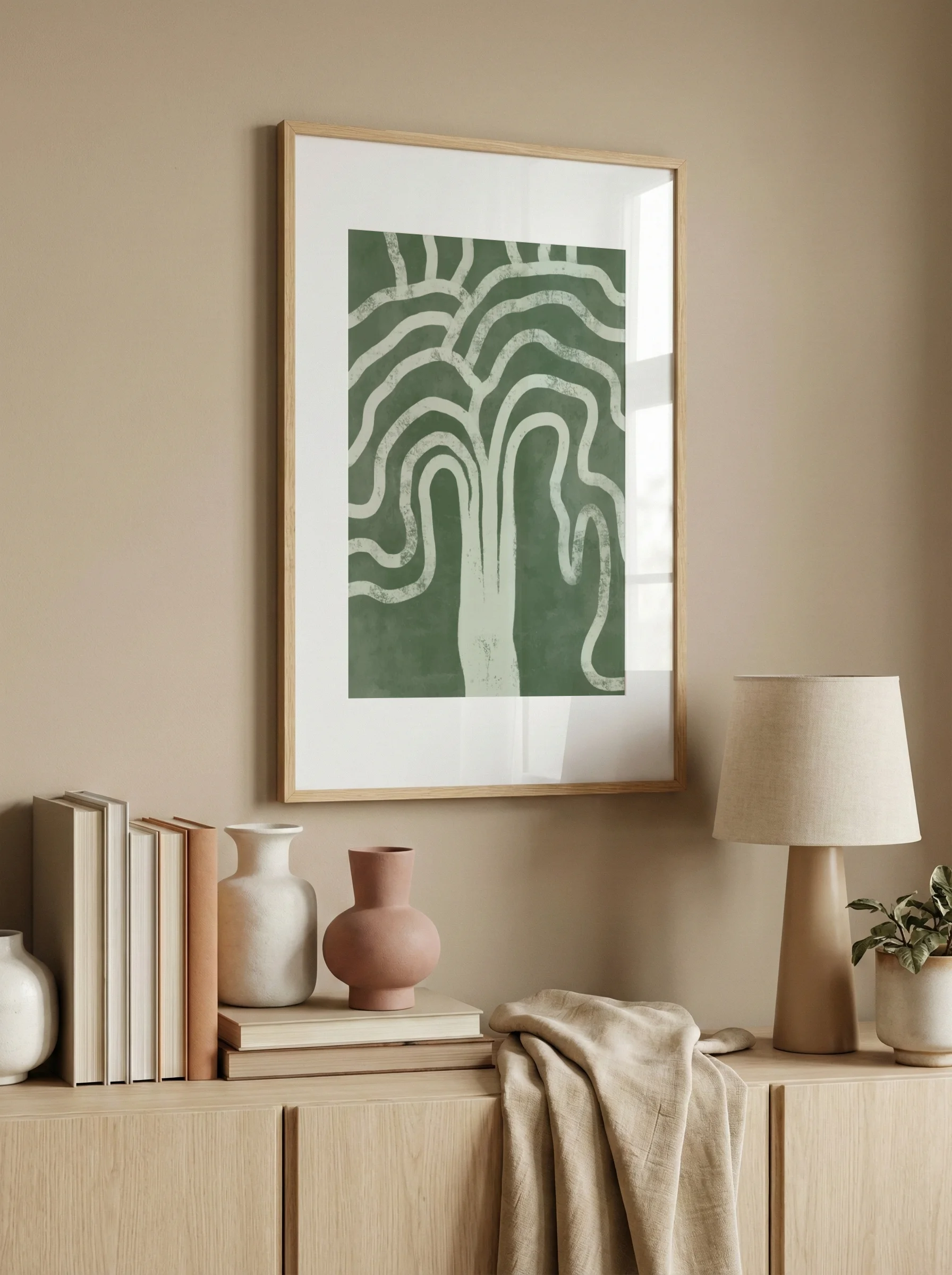 Plakat Abstrakcyjne Drzewo - obrazek 2