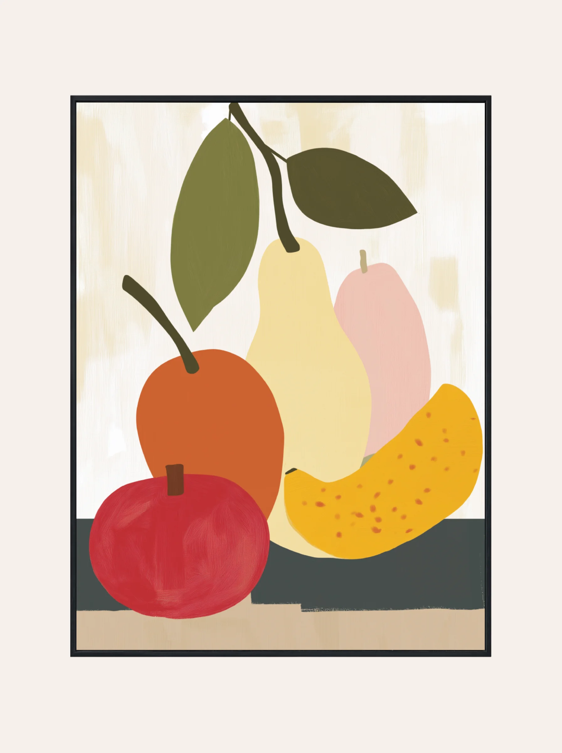 Plakat Abstrakcyjne Owoce