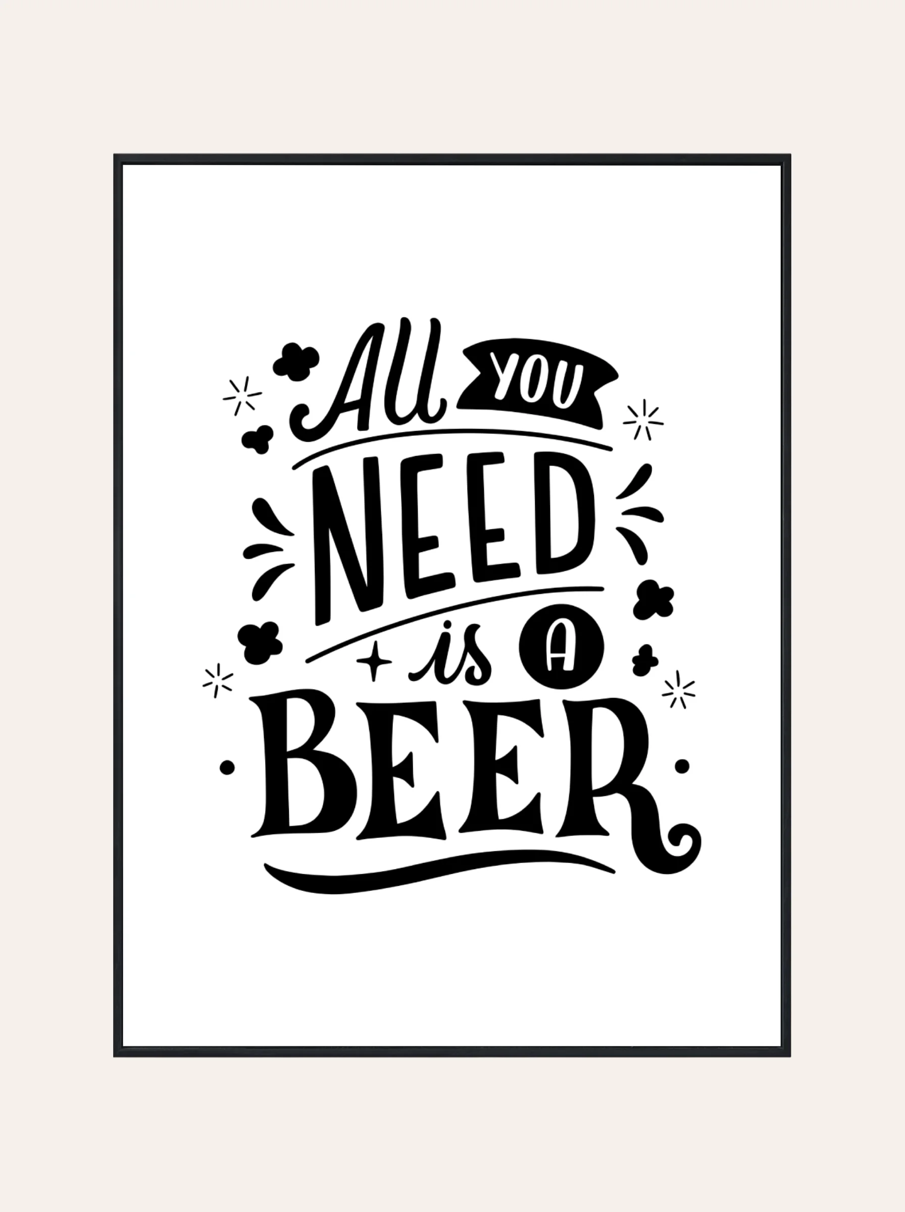 Plakat All You Need