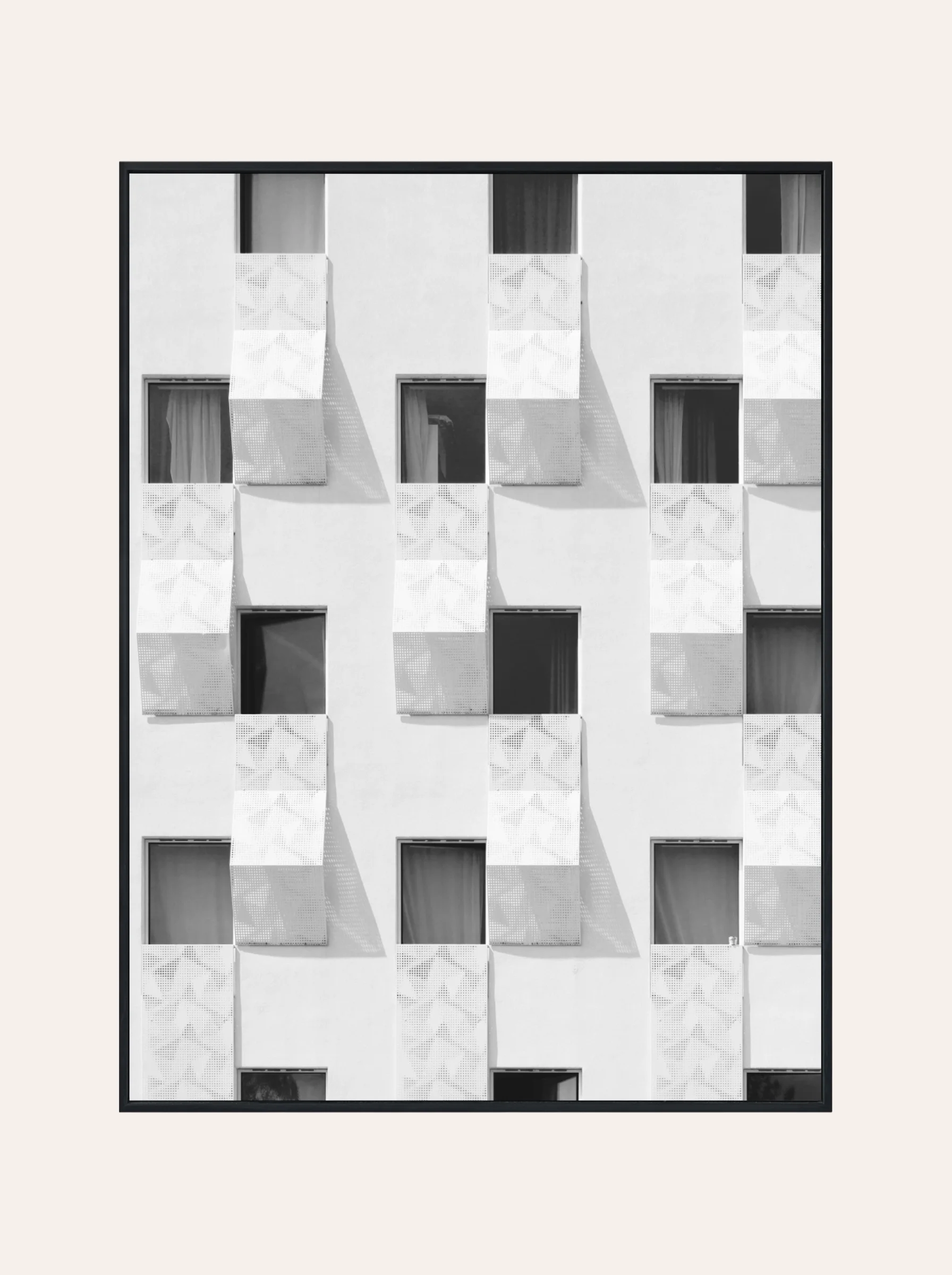 Plakat Architektura Abstrakcja Nr. 3