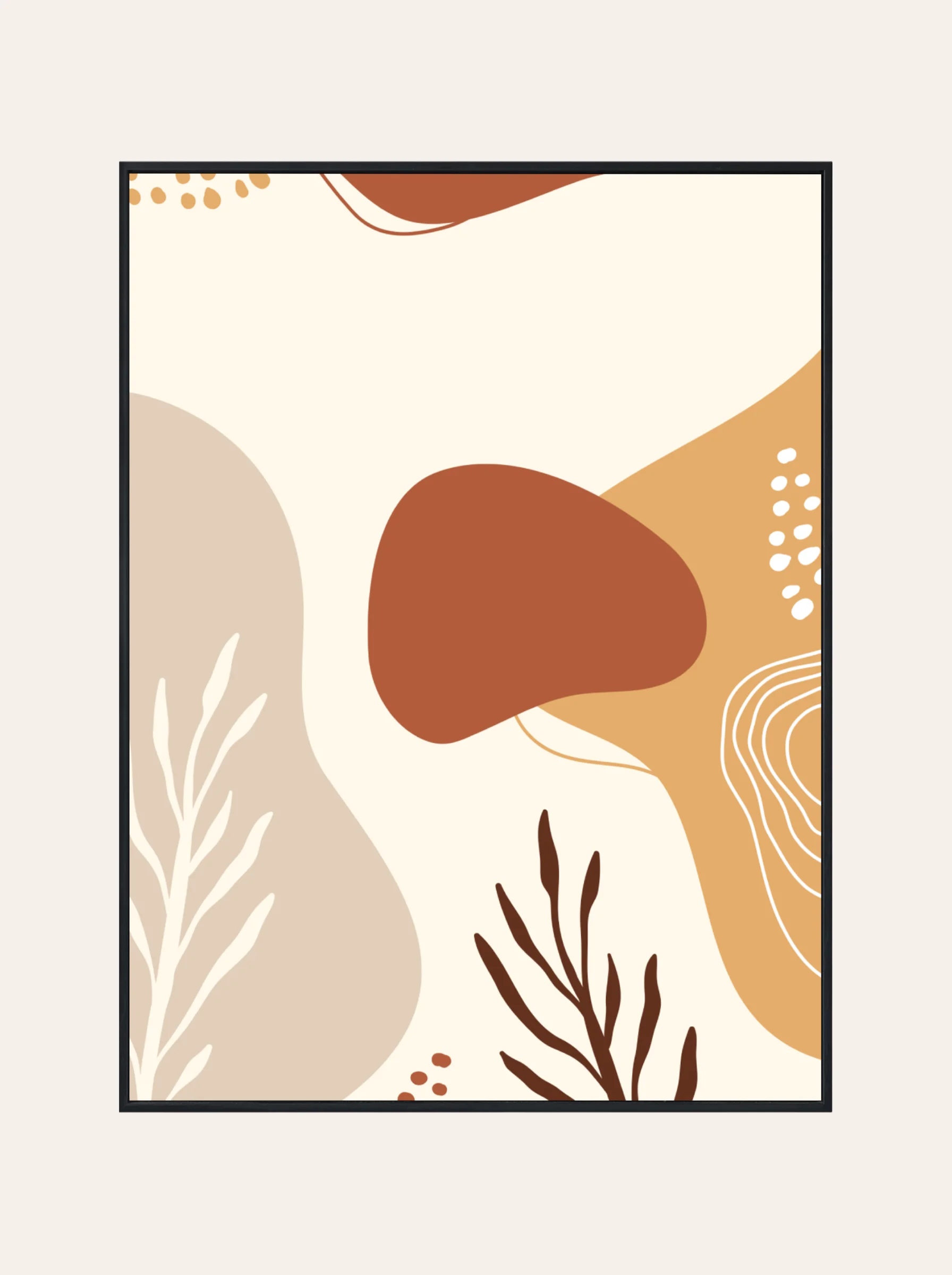 Plakat Boho Wzory Nr. 2