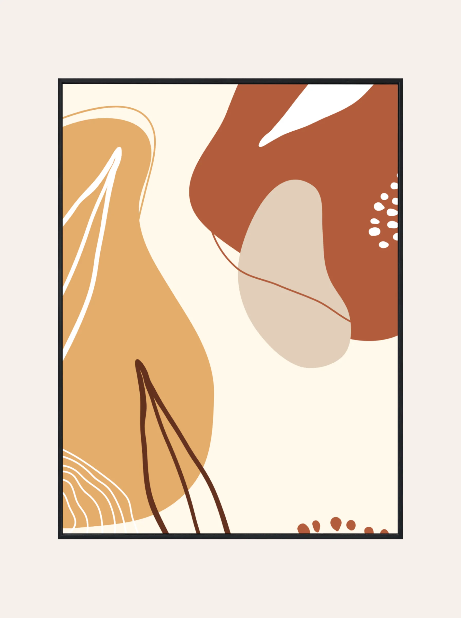 Plakat Boho Wzory Nr. 3