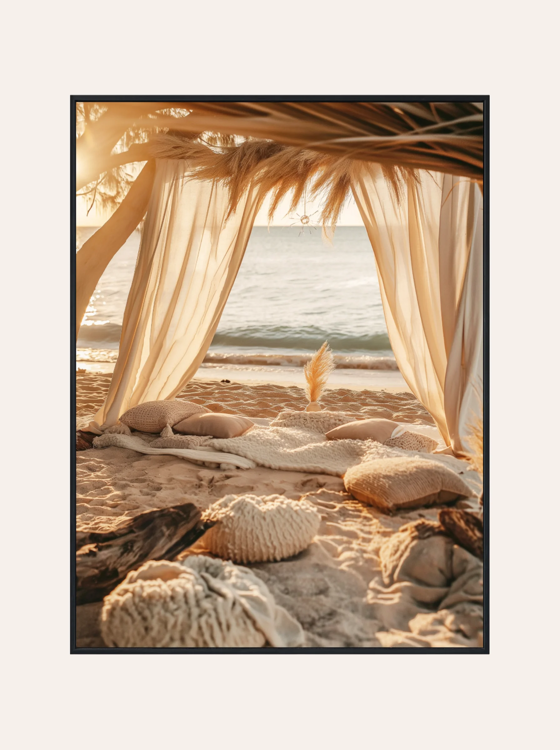Plakat Boho na Plaży