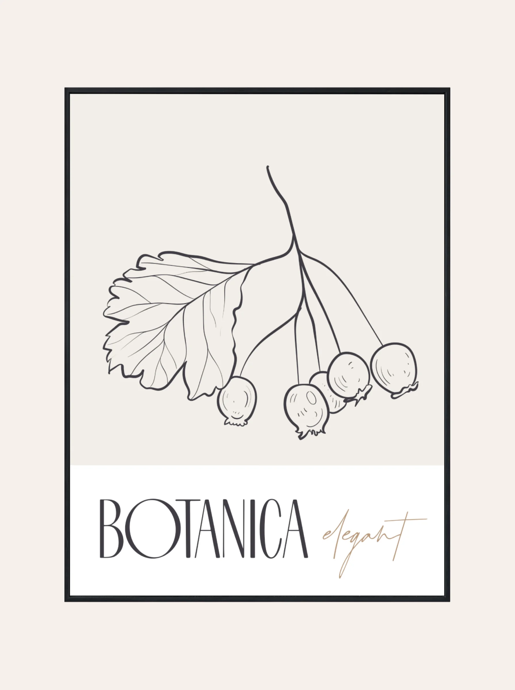 Plakat Botanica Nr. 1