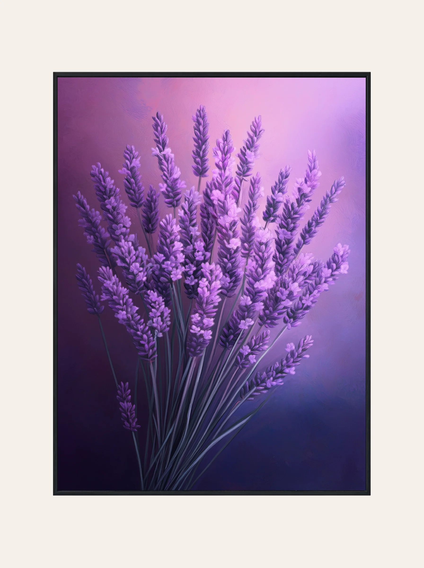 Plakat Bukiet Kwiatów Lawendy