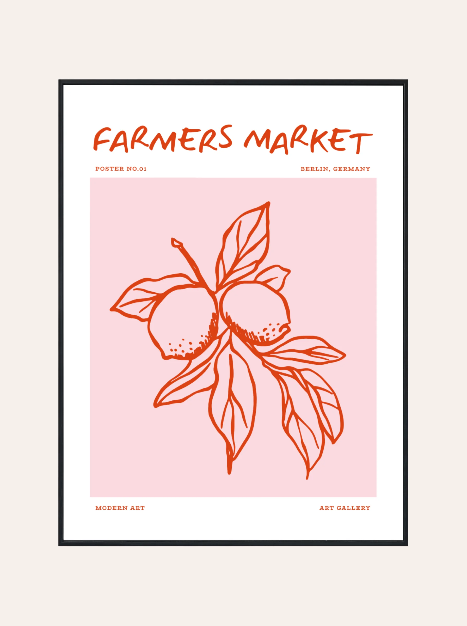 Plakat Cytryny Nr. 4