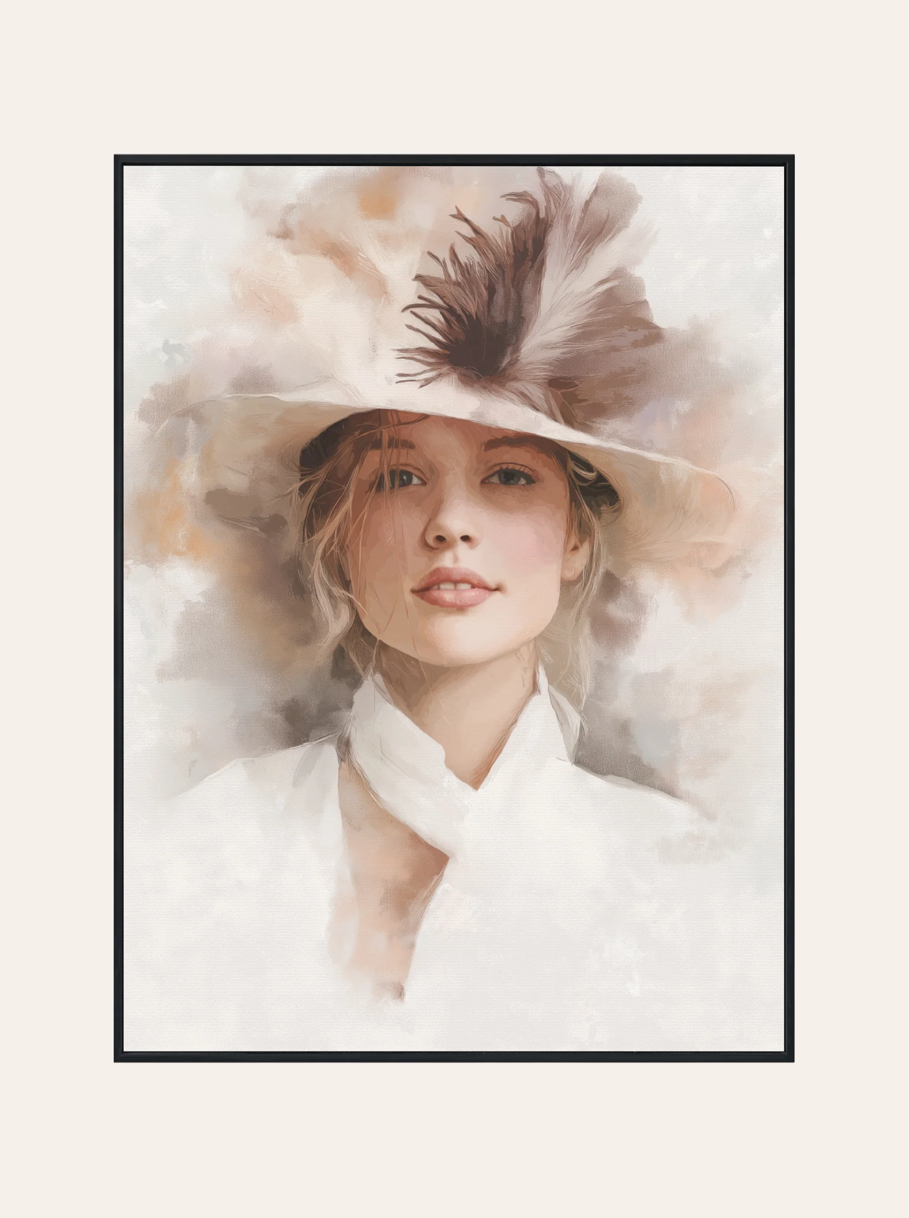 Plakat Dziewczynka Boho