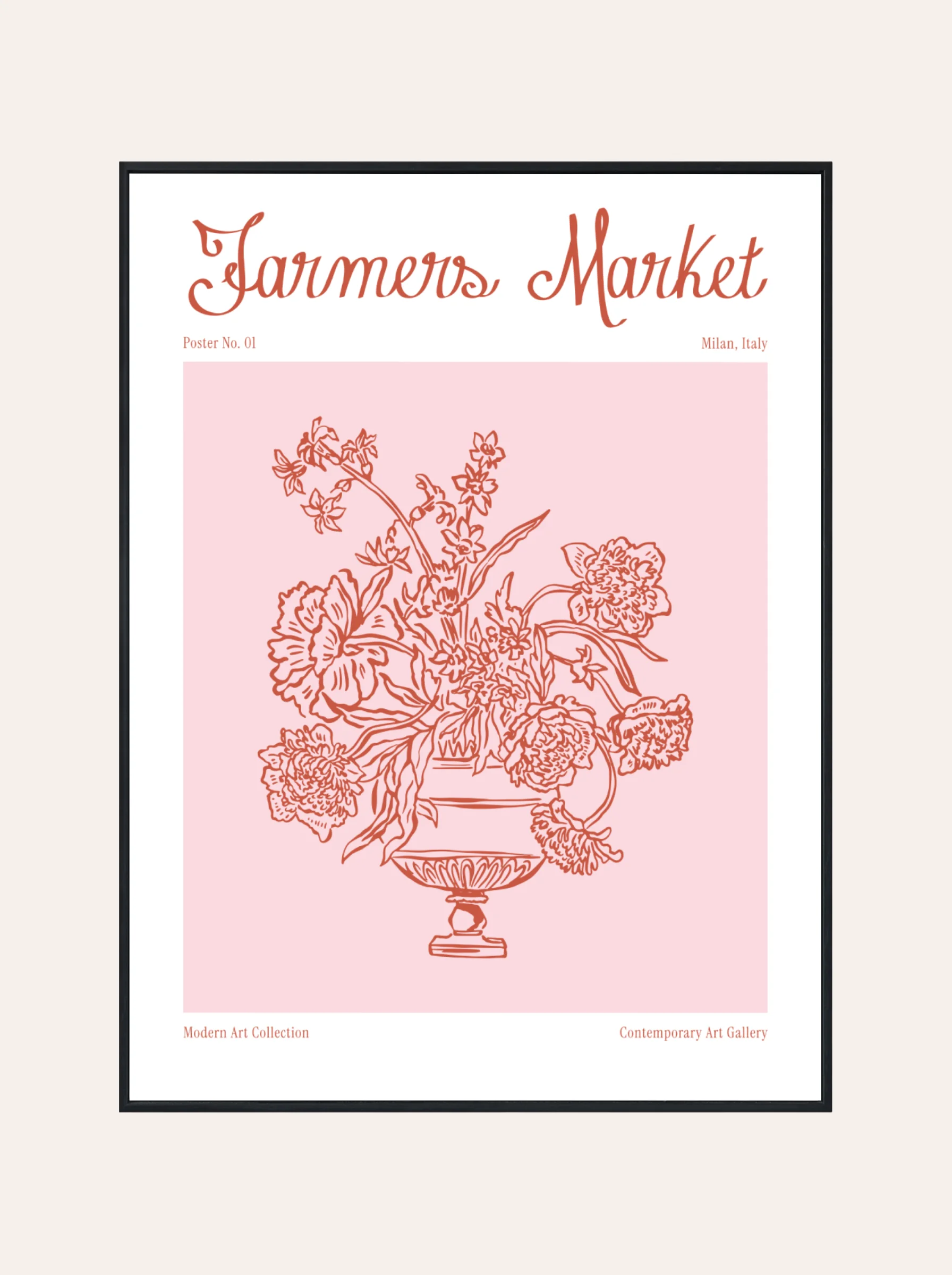 Plakat Farmers Market Nr. 1
