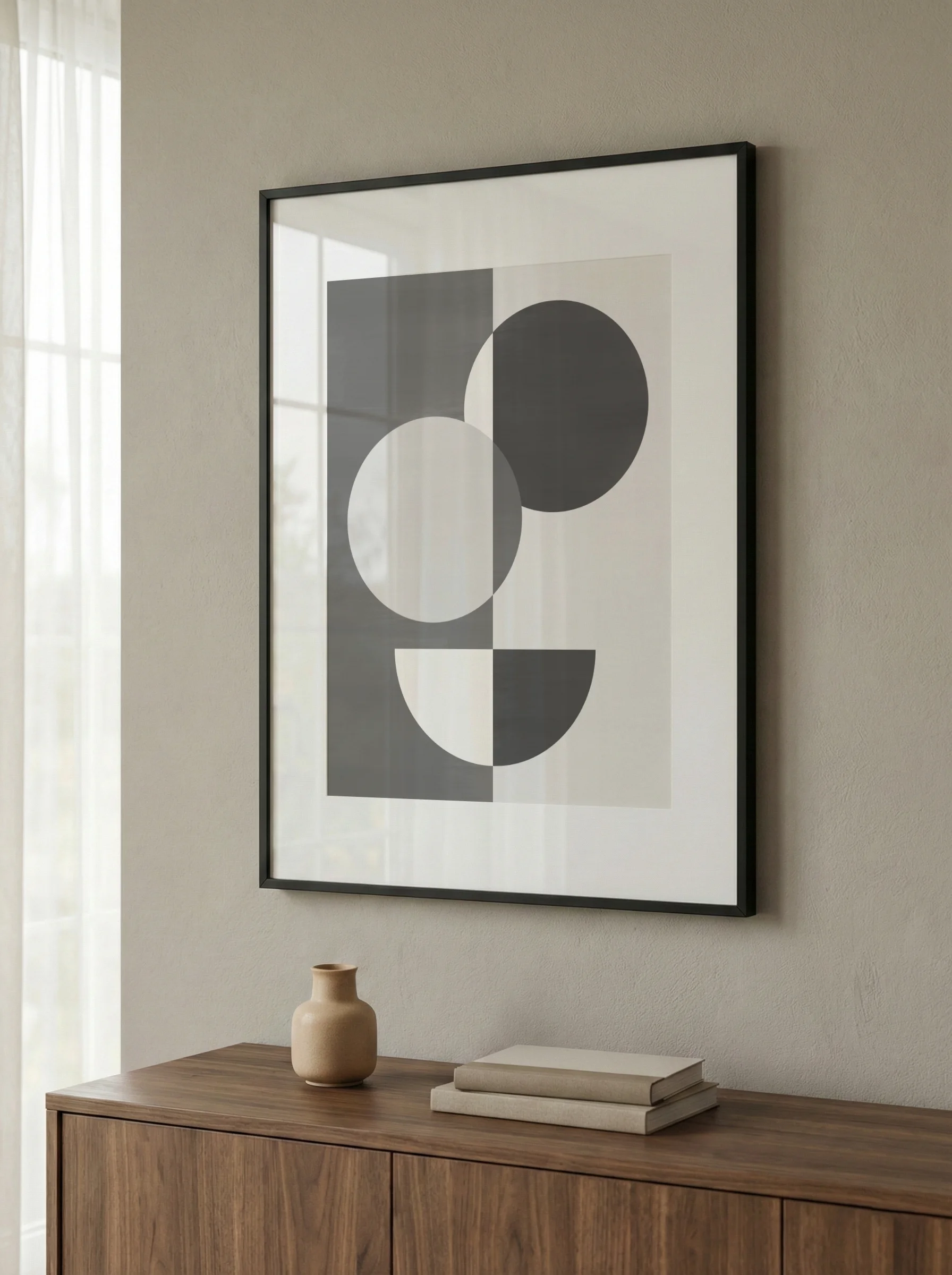 Plakat Figury Czarne Nr. 3 - obrazek 2