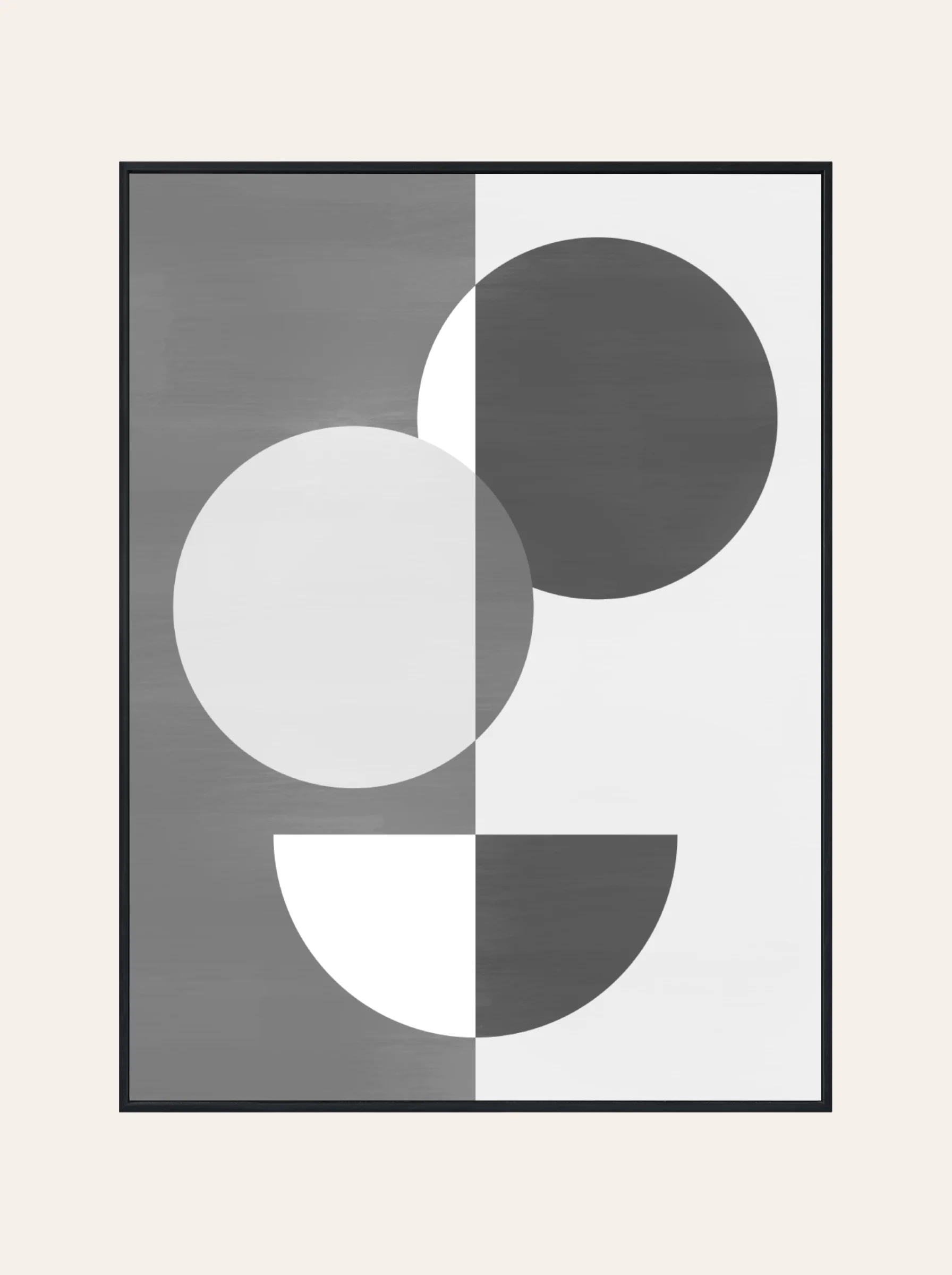 Plakat Figury Czarne Nr. 3