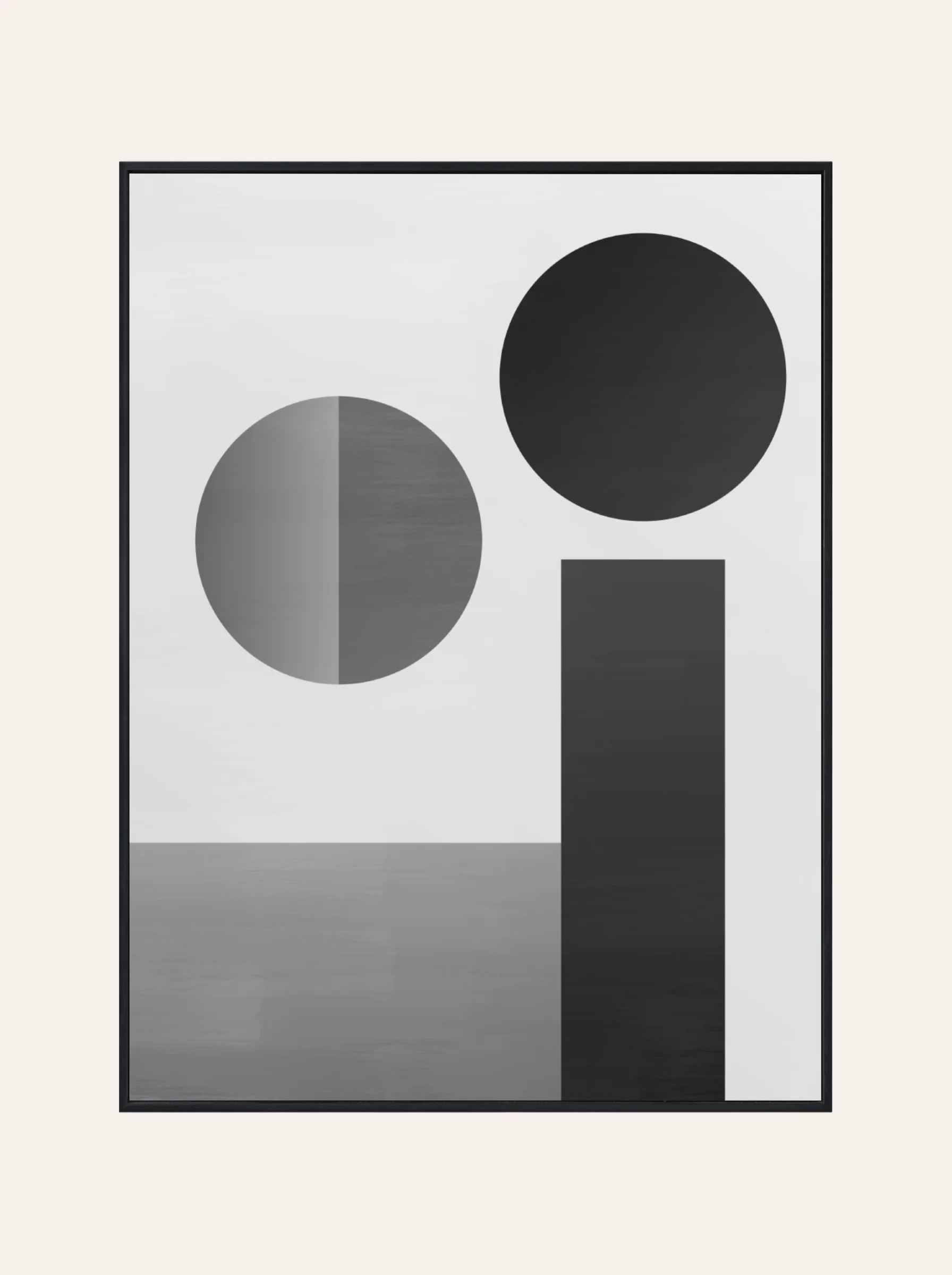 Plakat Figury Czarne Nr. 4