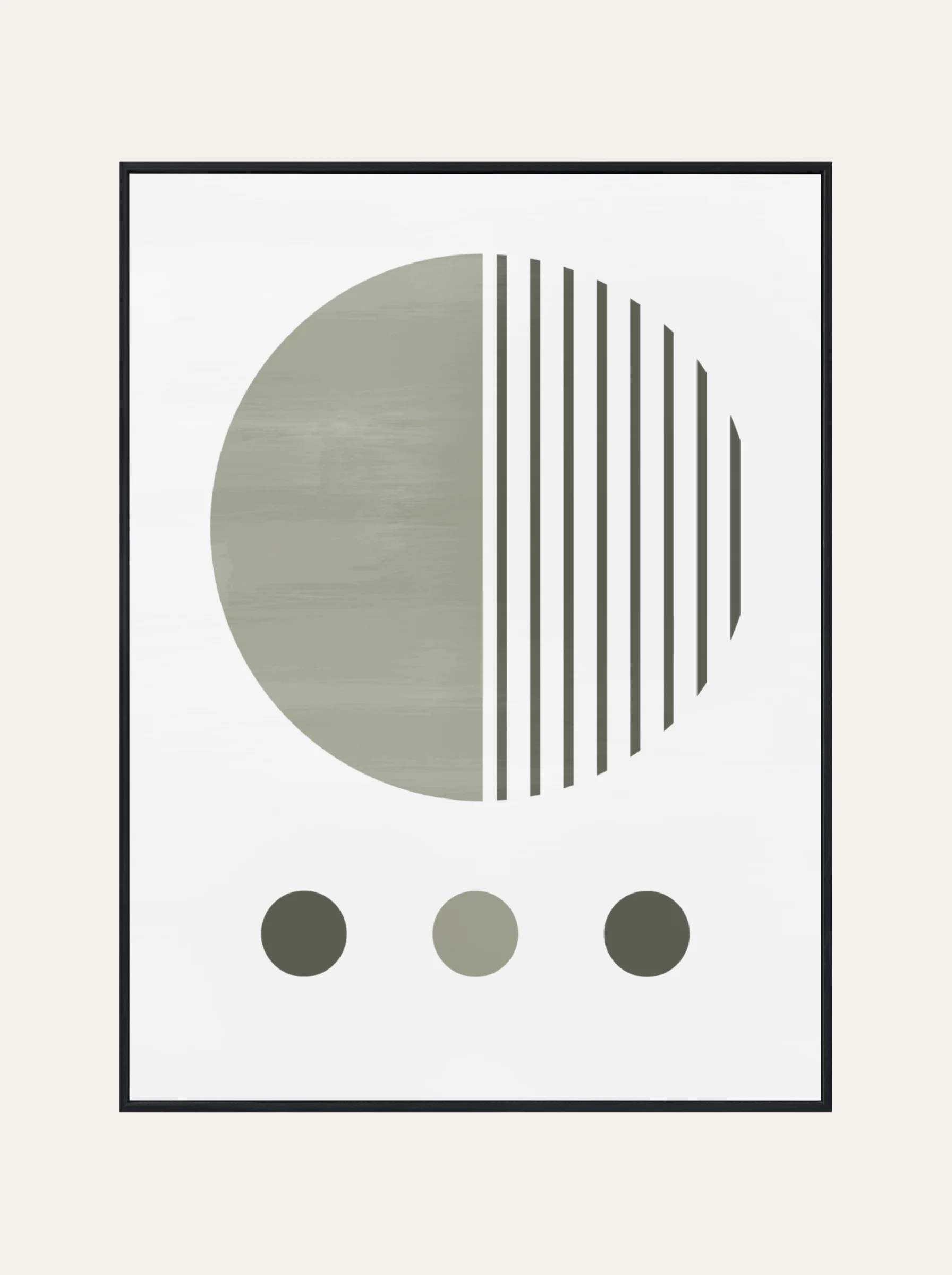 Plakat Figury Zielone Nr. 1