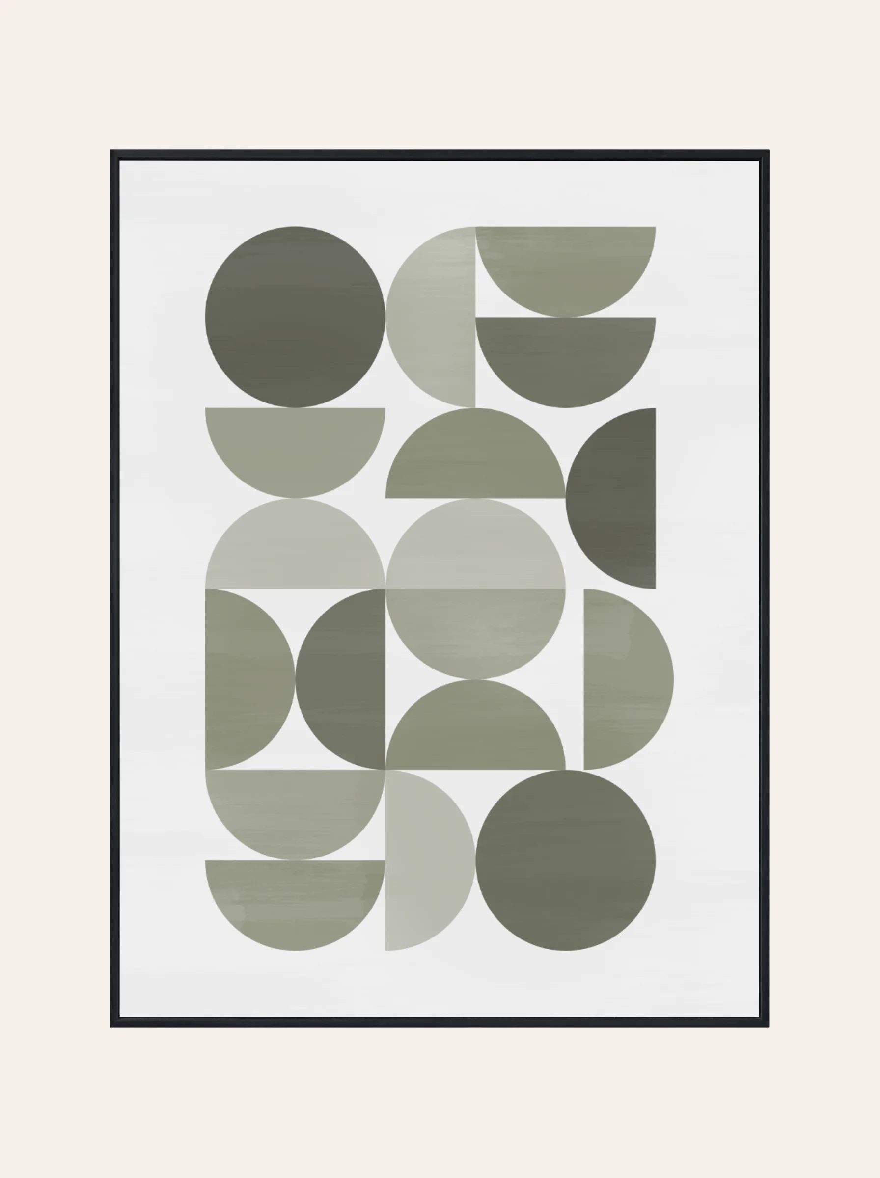 Plakat Figury Zielone Nr. 2