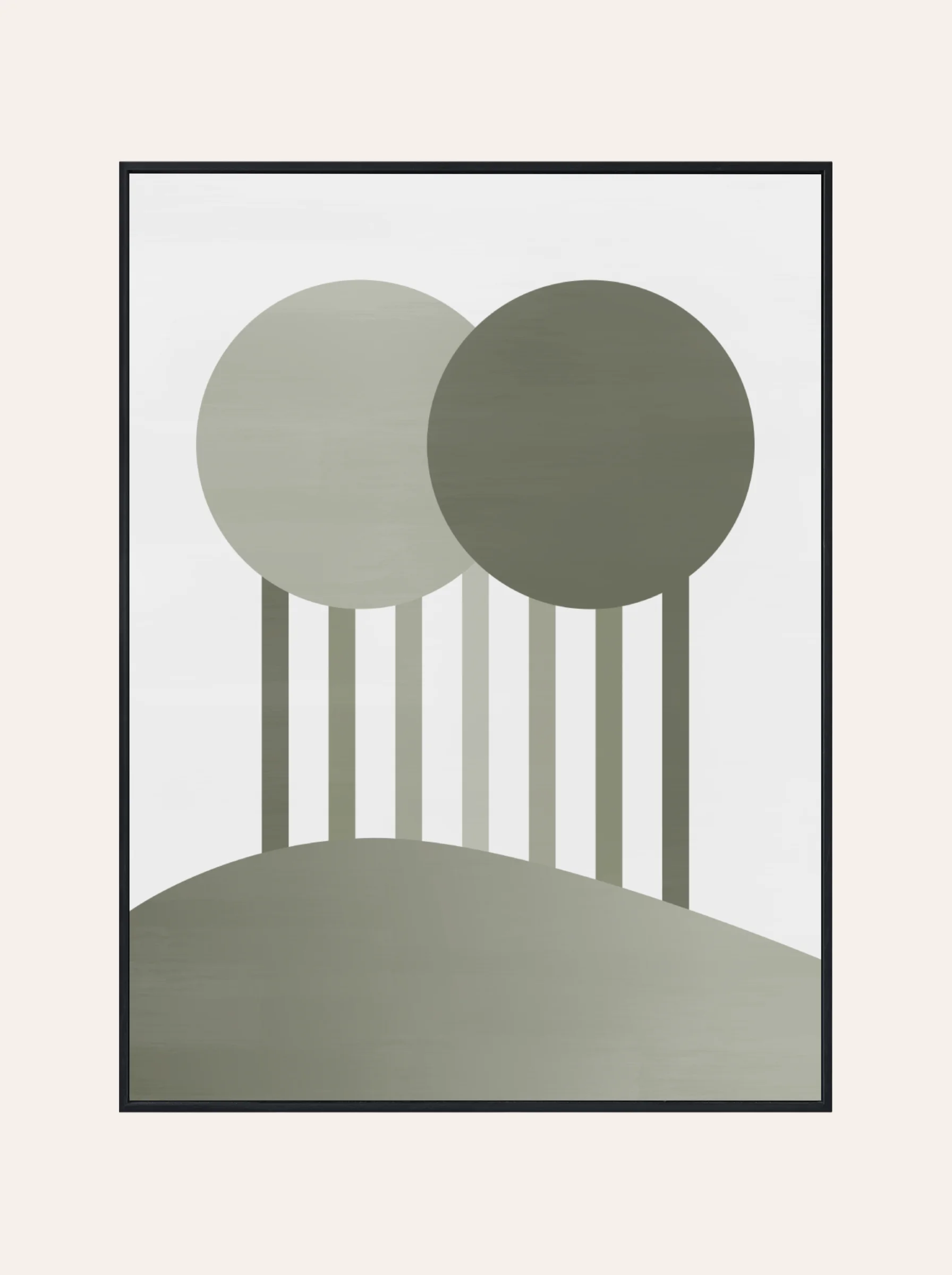 Plakat Figury Zielone Nr. 3