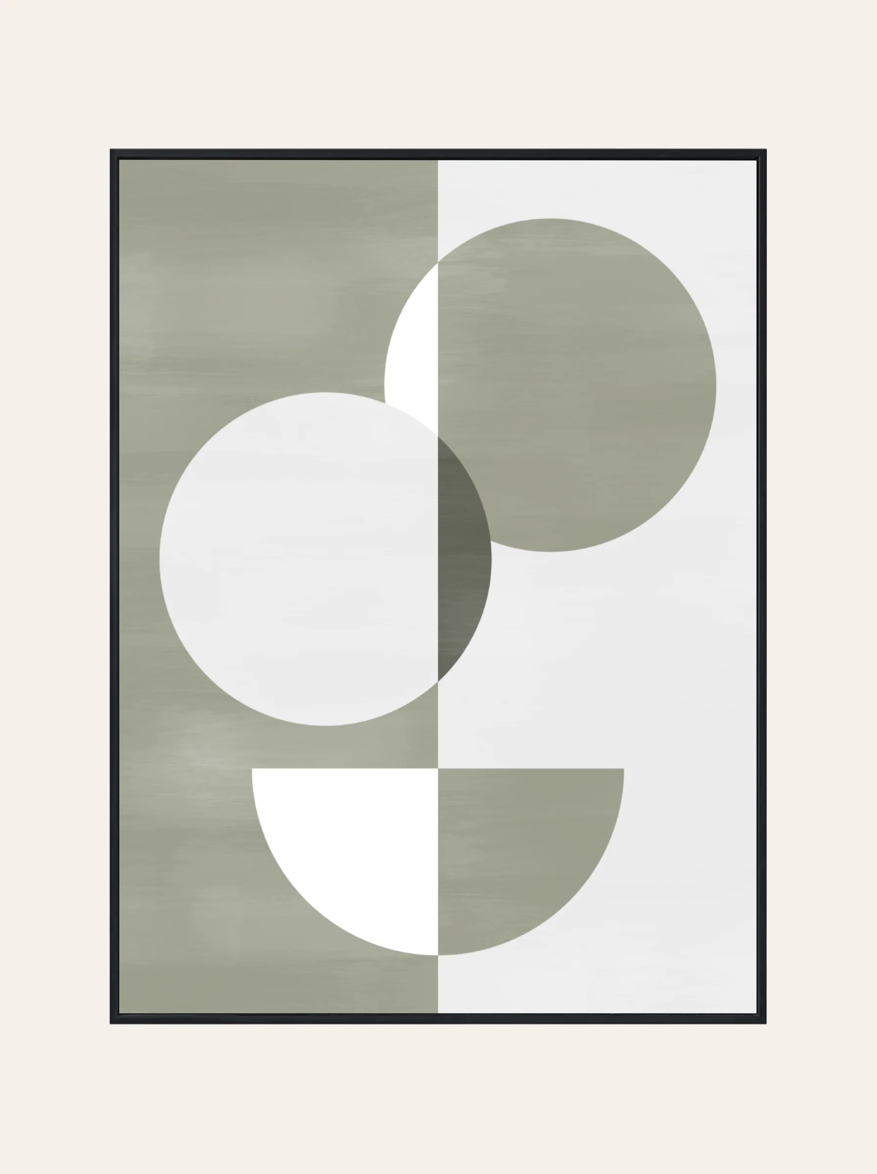 Plakat Figury Zielone Nr. 4
