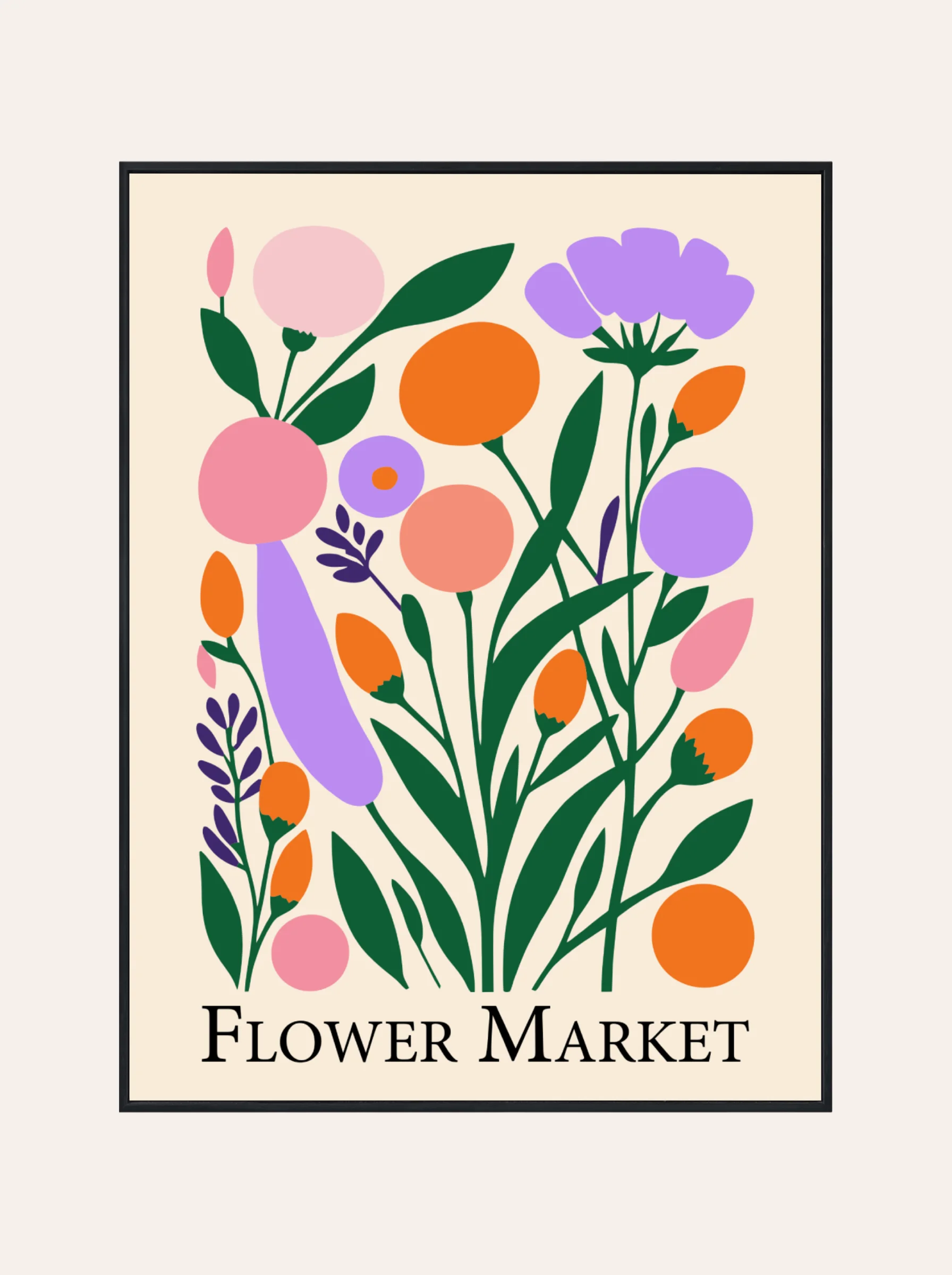 Plakat Flower Market Nr. 18