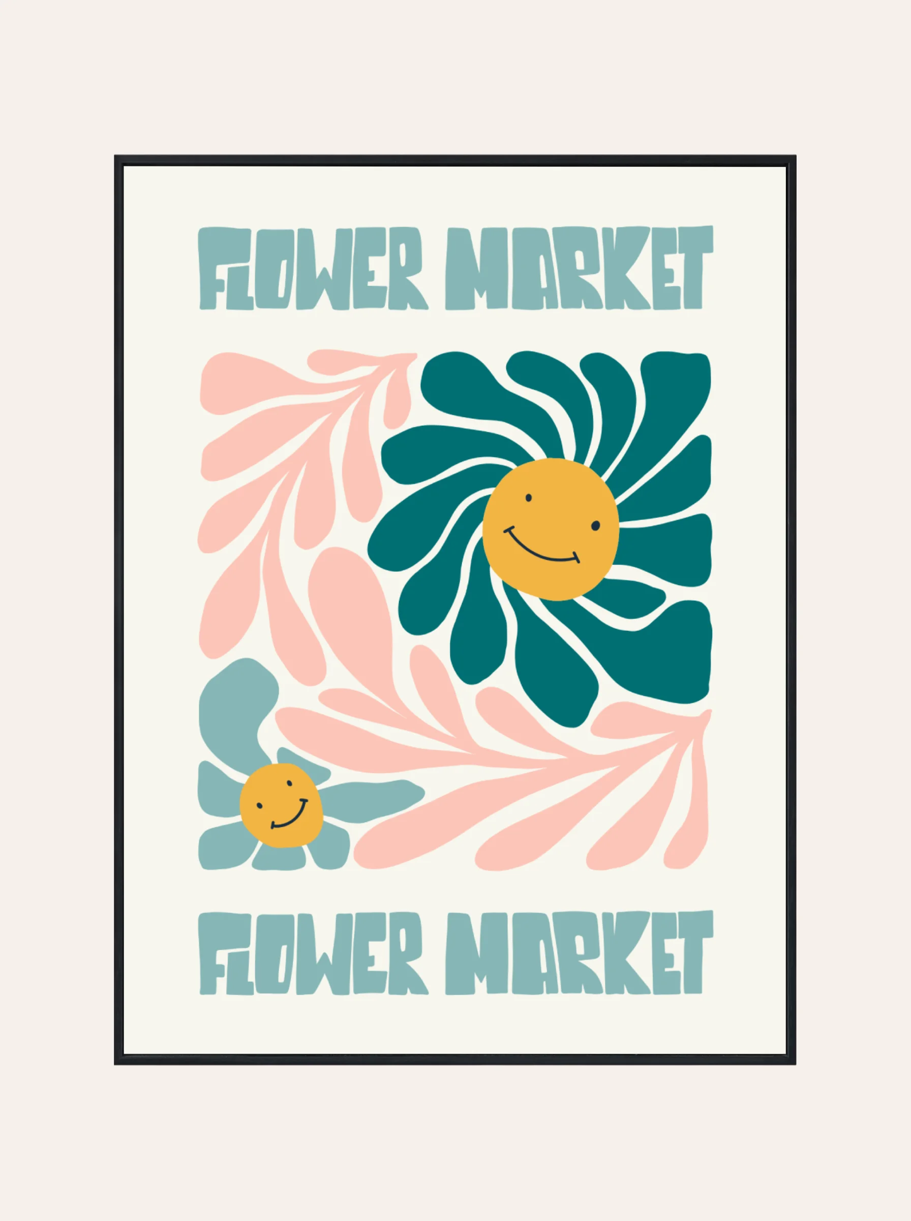 Plakat Flower Market Nr. 2