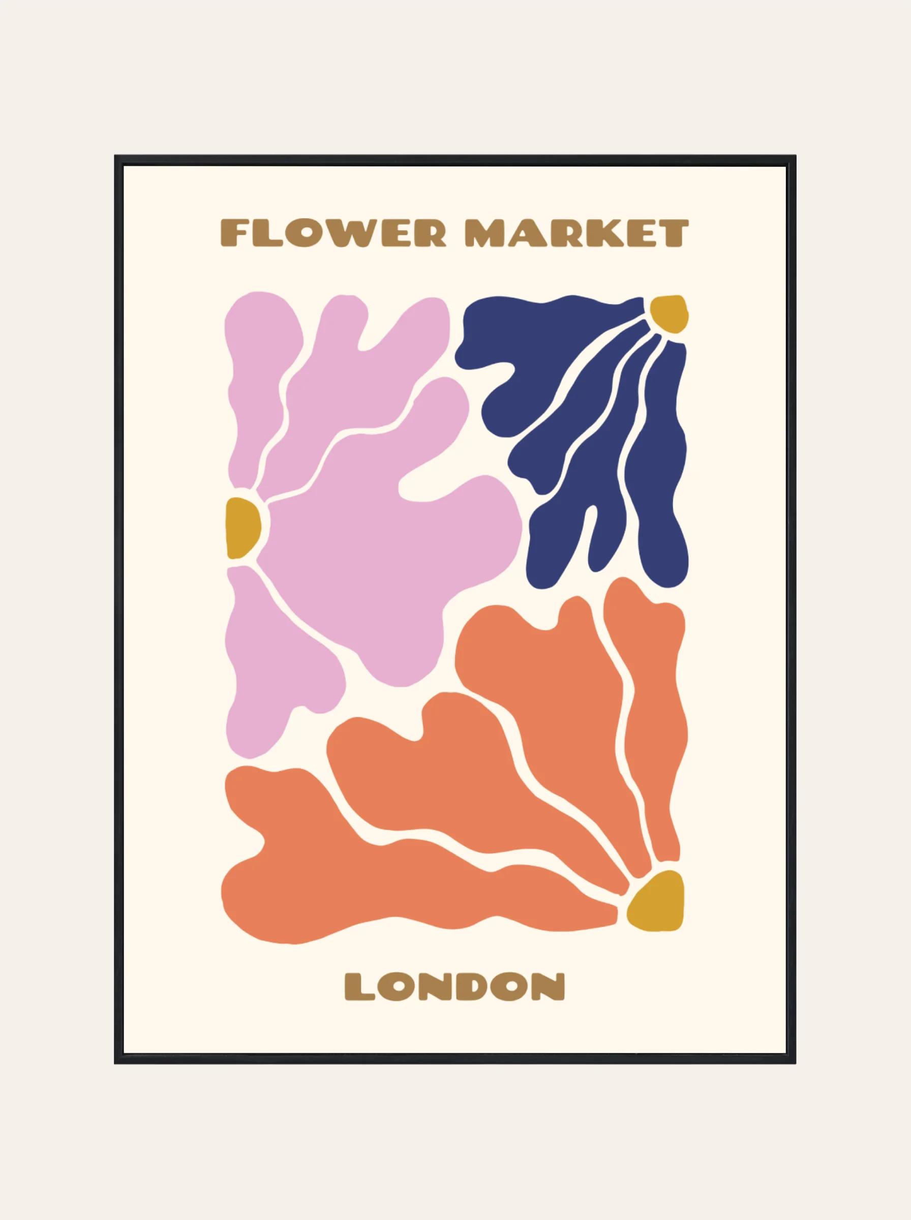 Plakat Flower Market Nr. 7