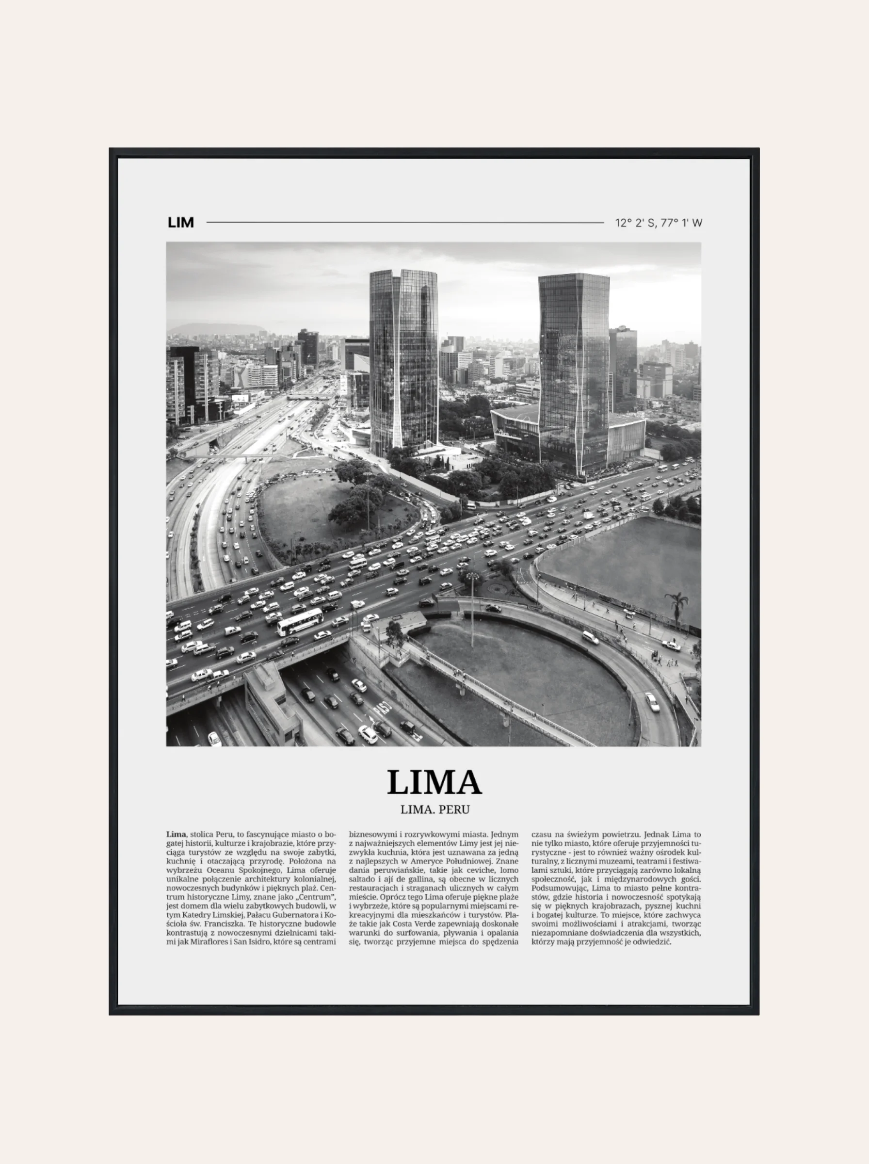 Plakat Gazetka Lima