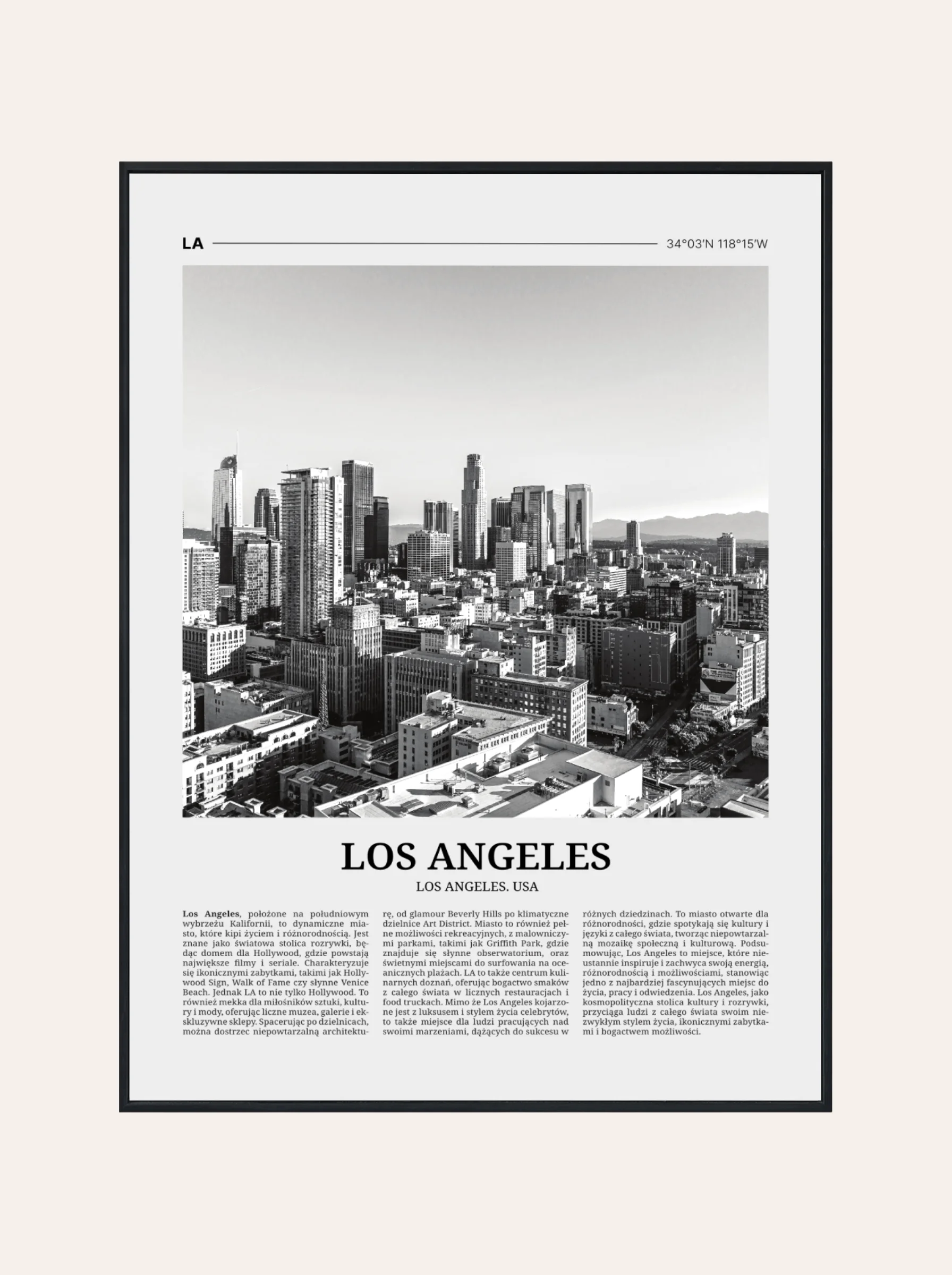 Plakat Gazetka Los Angeles Nr. 3