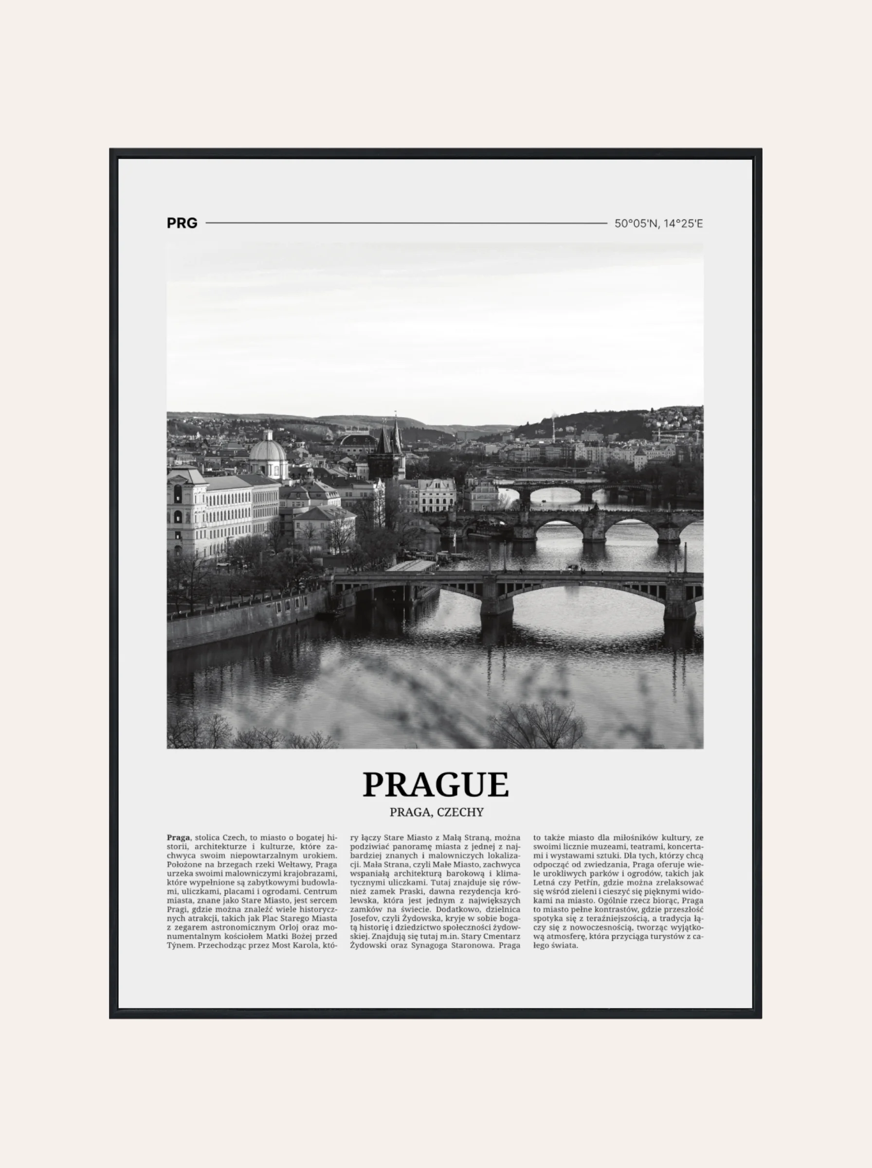 Plakat Gazetka Praga