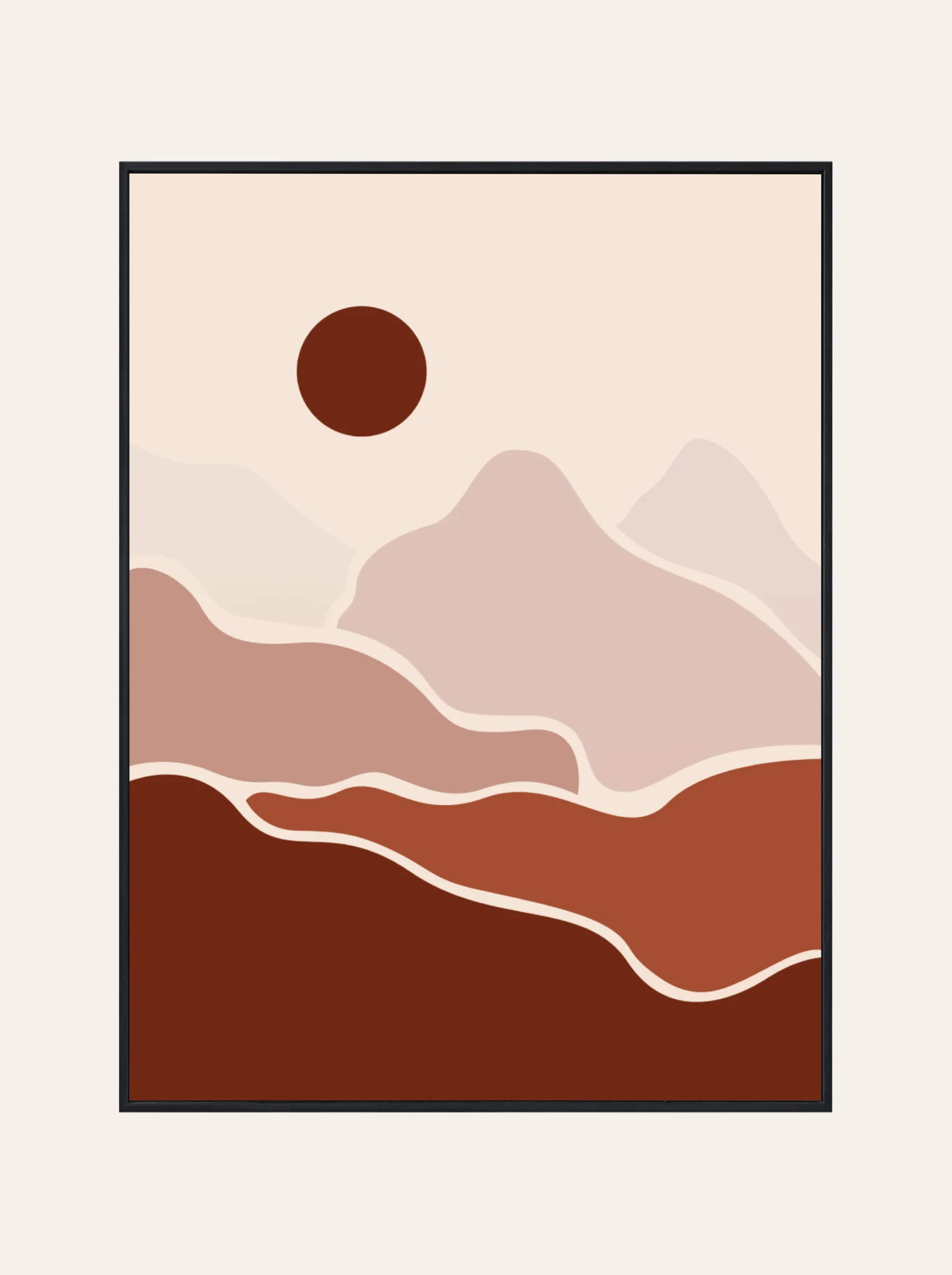 Plakat Góry Mocha Nr. 1
