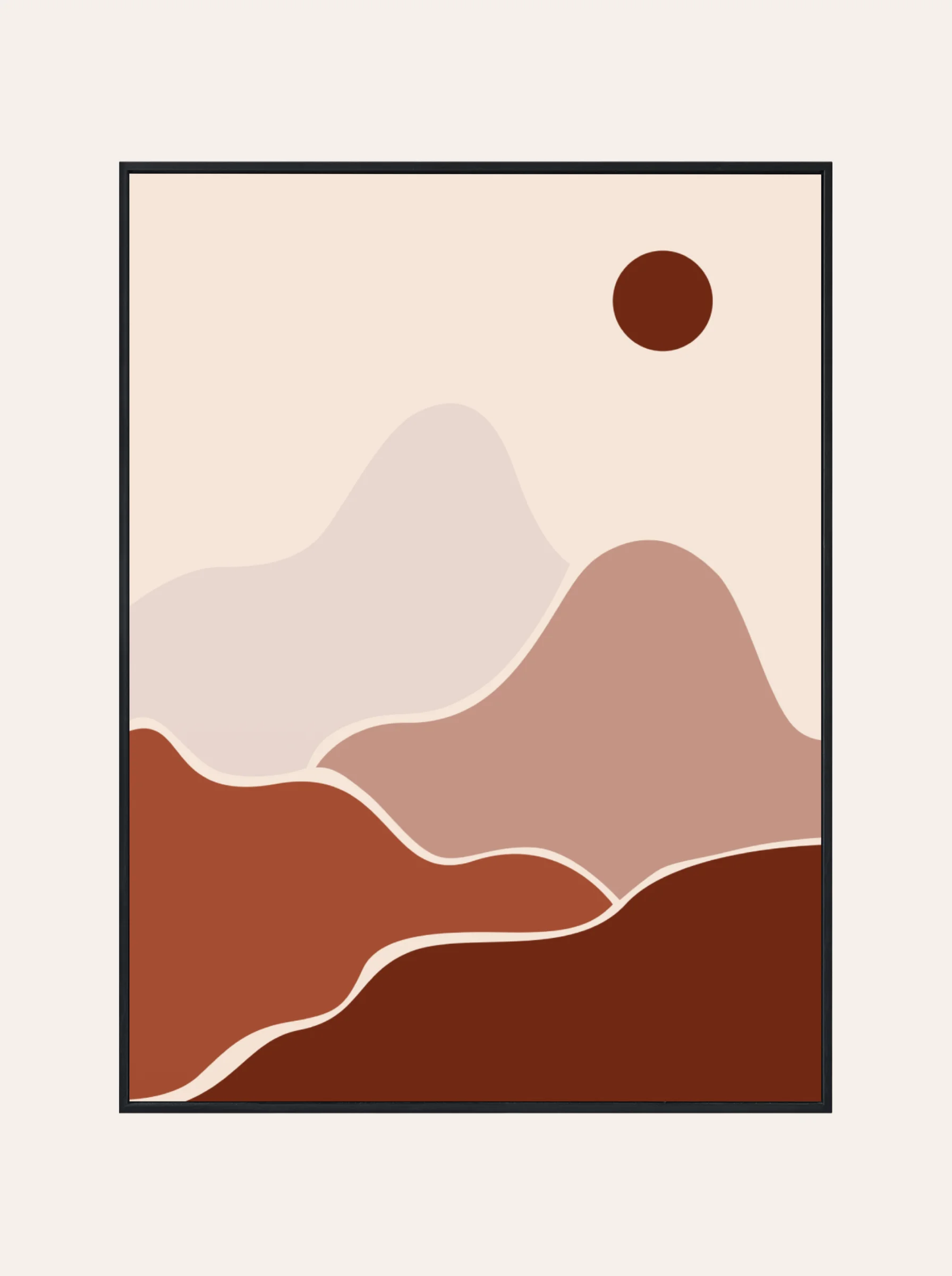 Plakat Góry Mocha Nr. 3