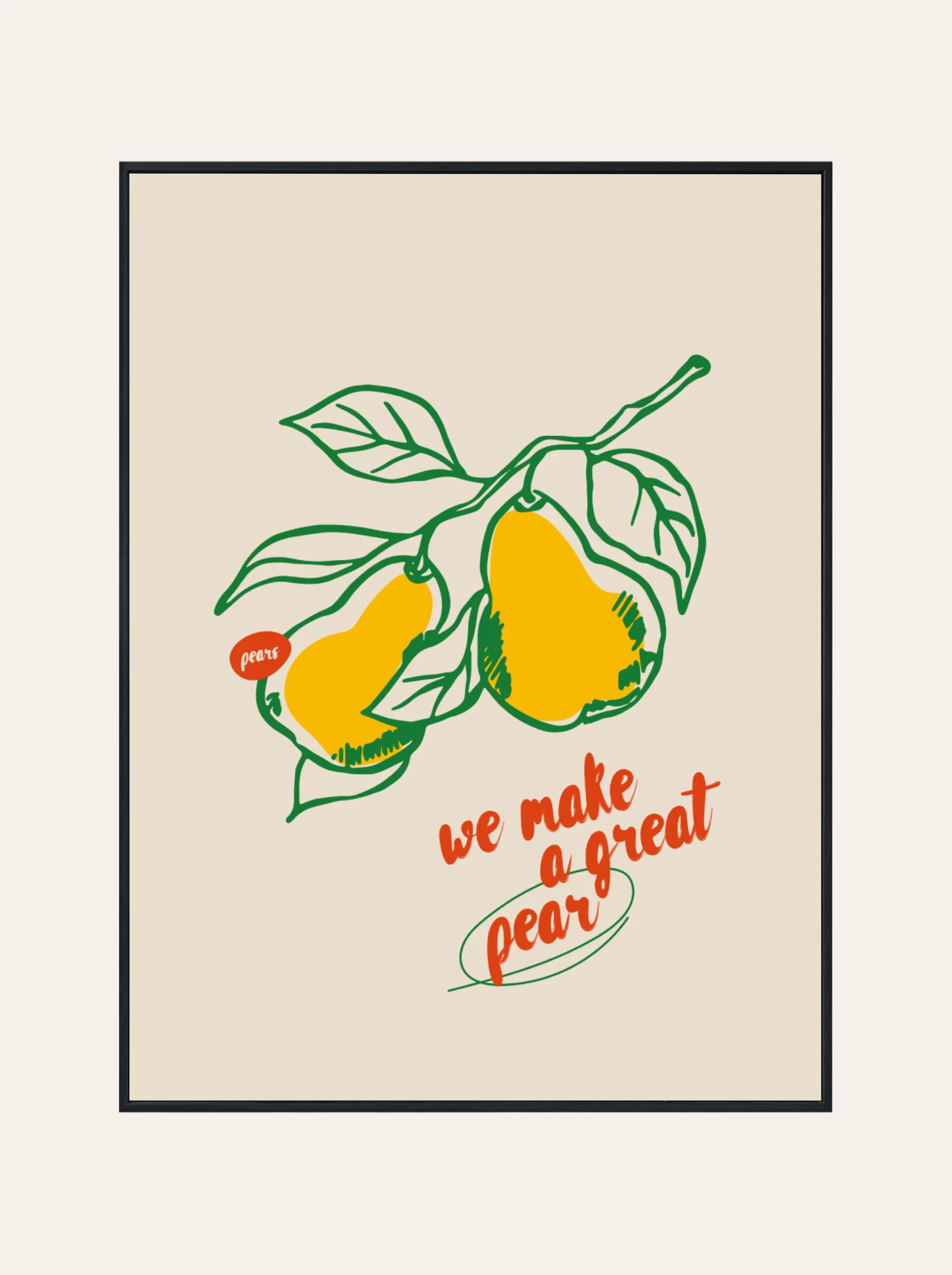 Plakat Gruszki Nr. 1