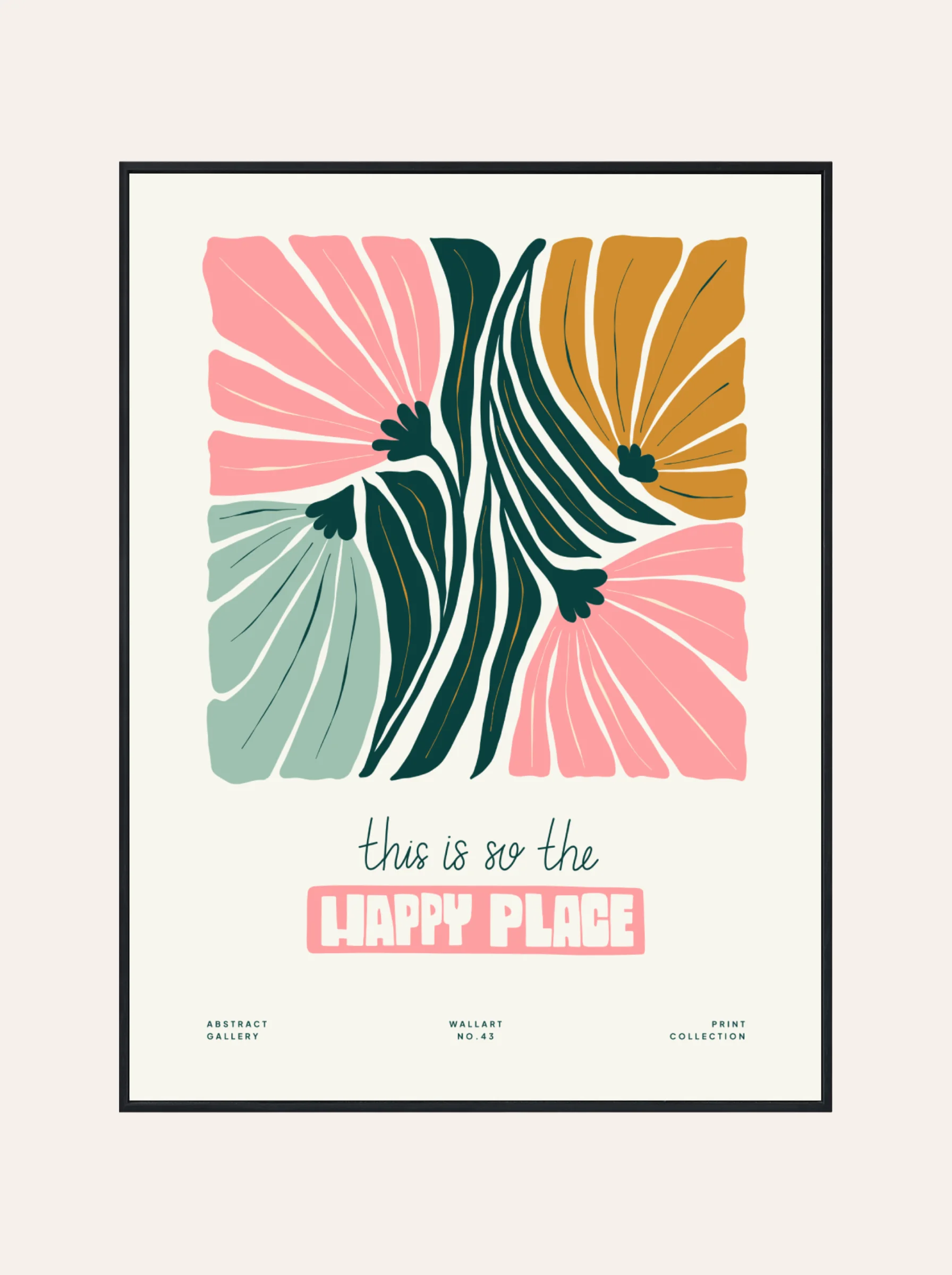 Plakat Happy Place