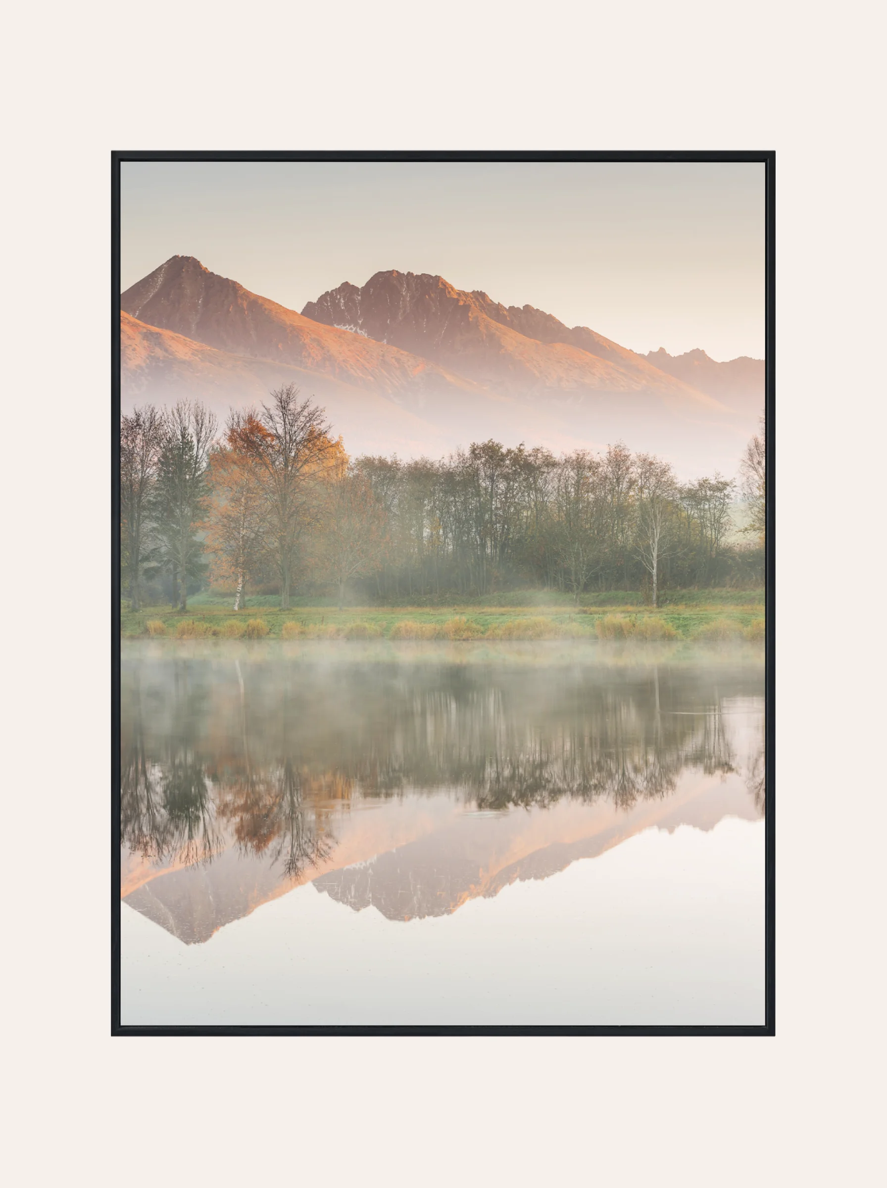 Plakat Jezioro w Górach