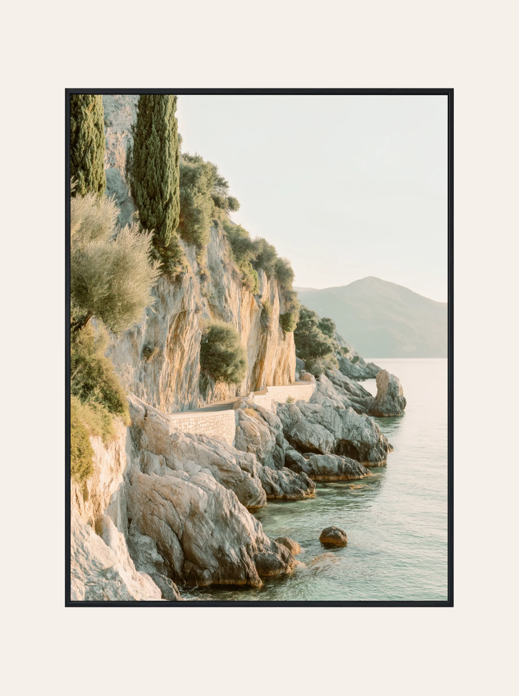 Plakat Klifowe Wybrzeże Włoch