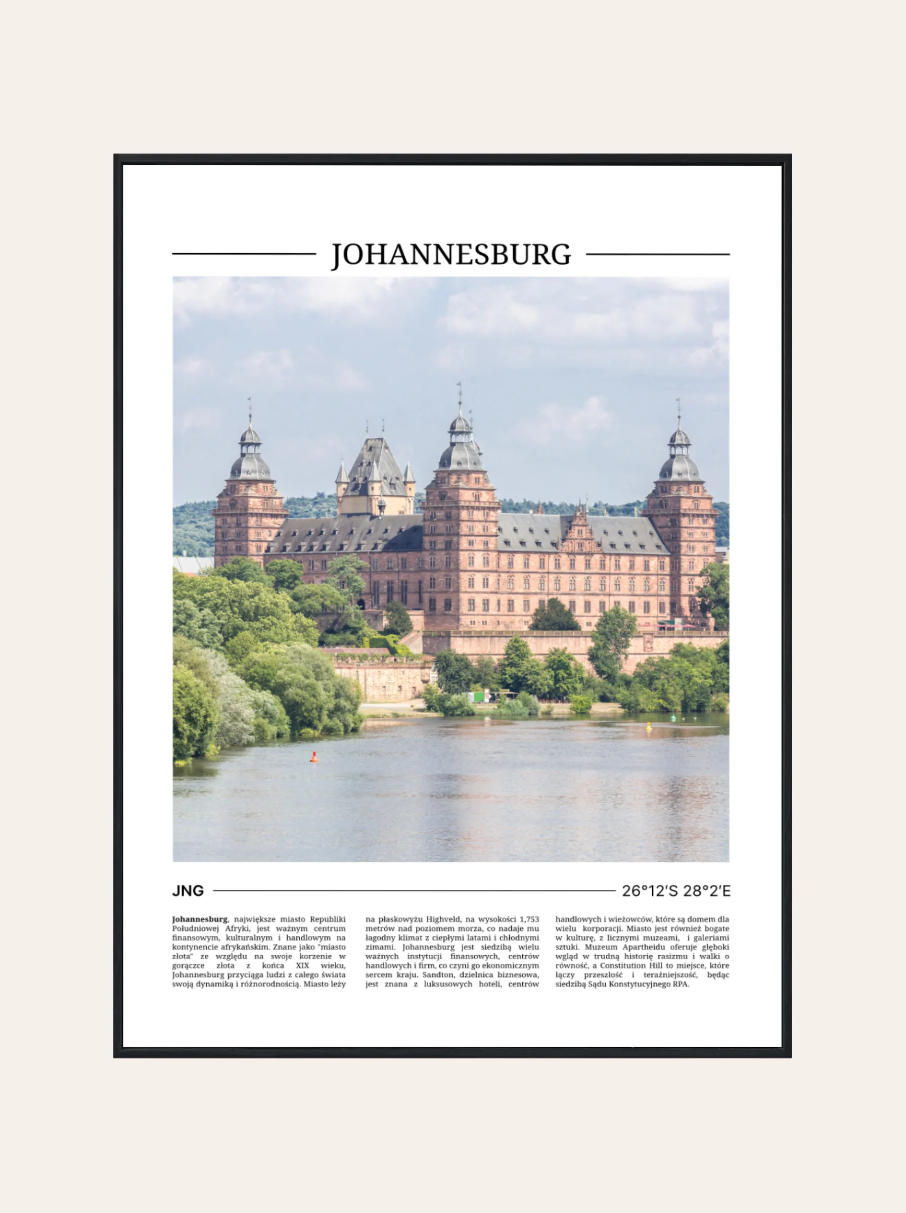 Plakat Kolor Johanes