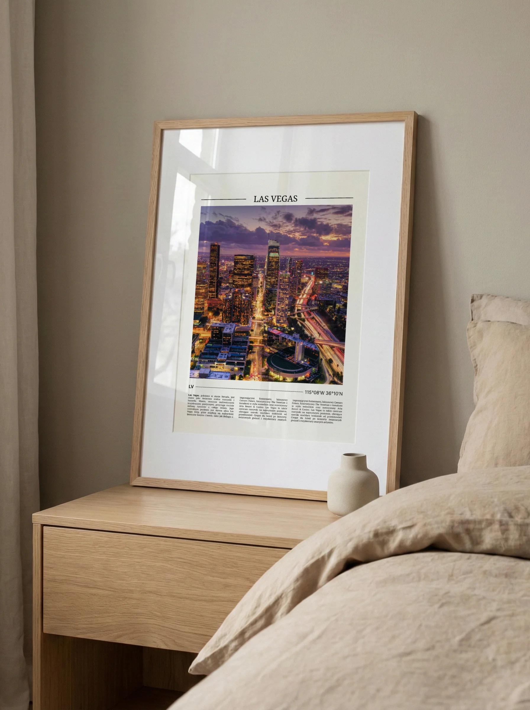 Plakat Kolor Las Vegas Nr. 1 - obrazek 2
