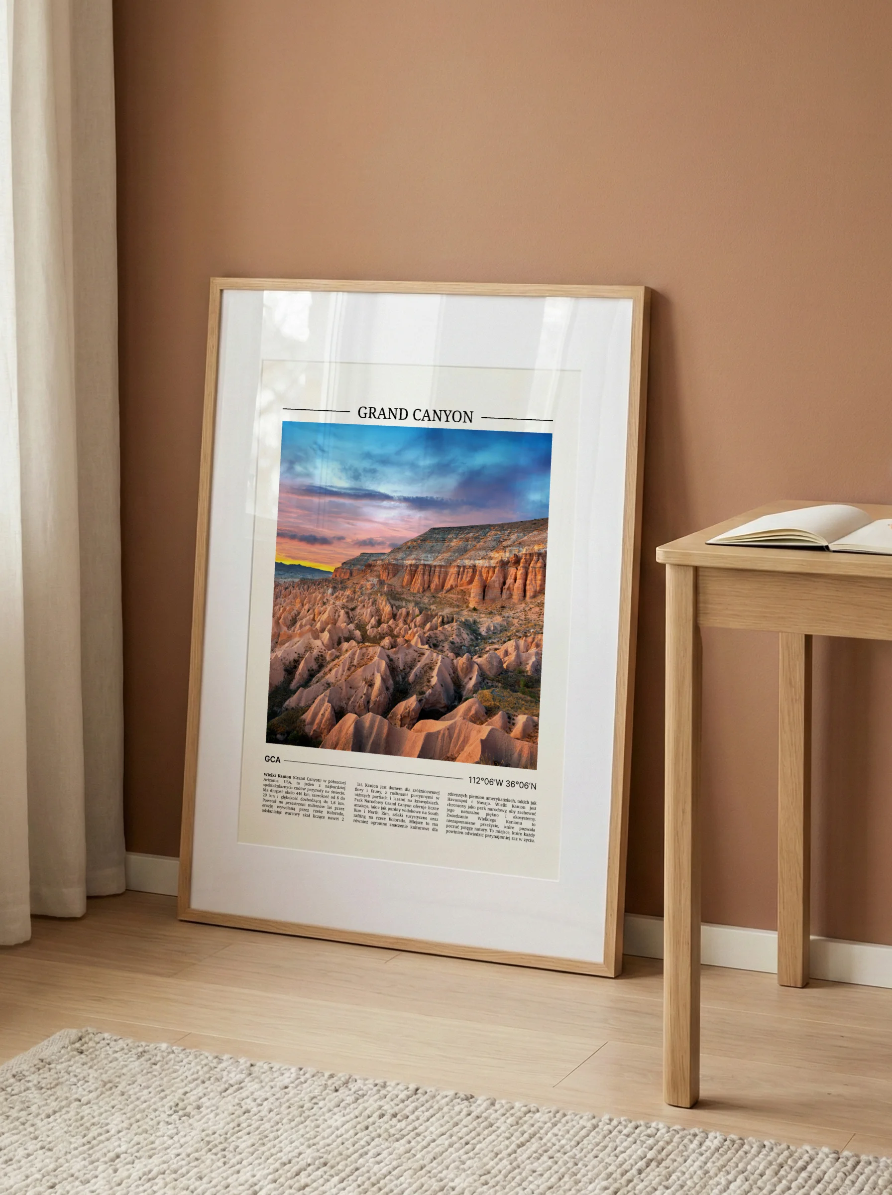 Plakat Kolor Wielki Kanion - obrazek 2