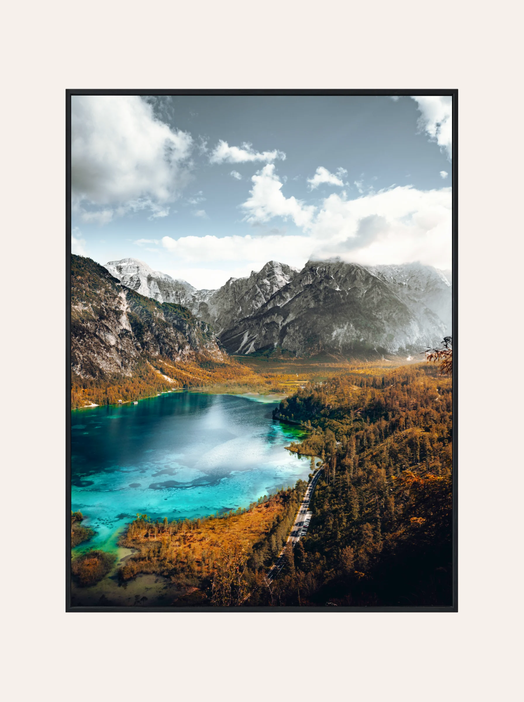 Plakat Krystaliczne Jezioro w Górach Nr. 1