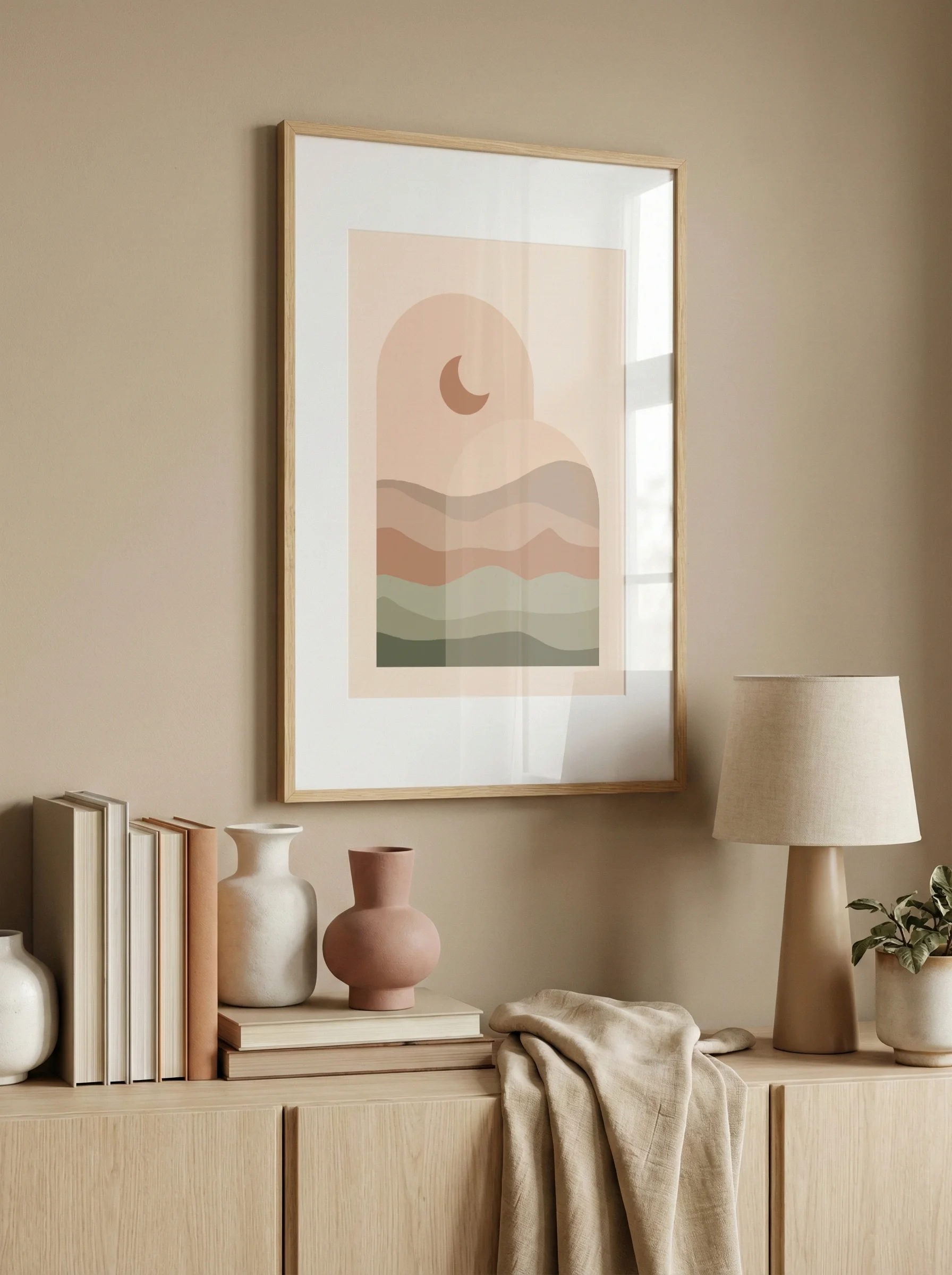 Plakat Księżyc za oknem Nr. 2 - obrazek 2