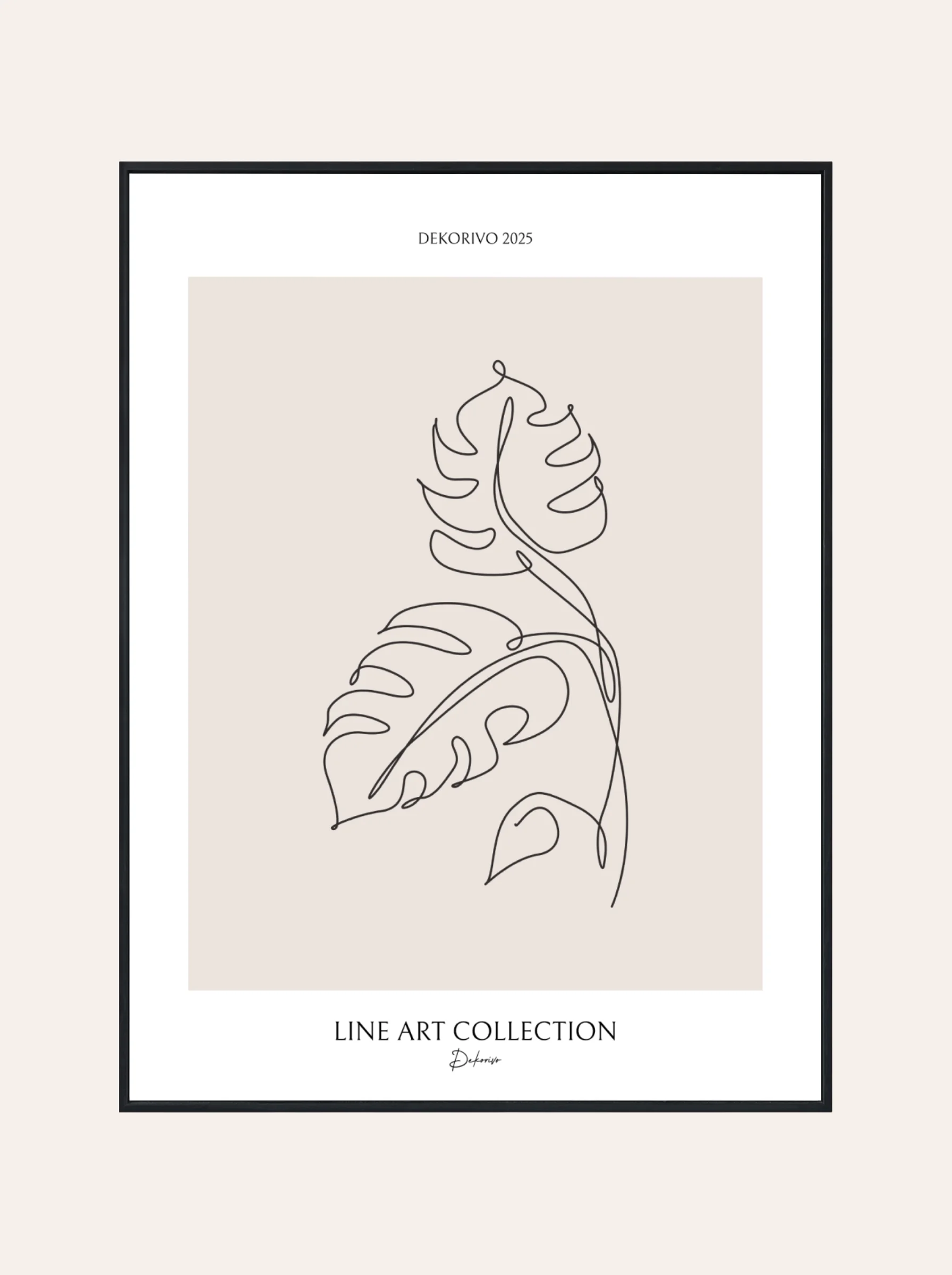Plakat Line Art Nr. 1