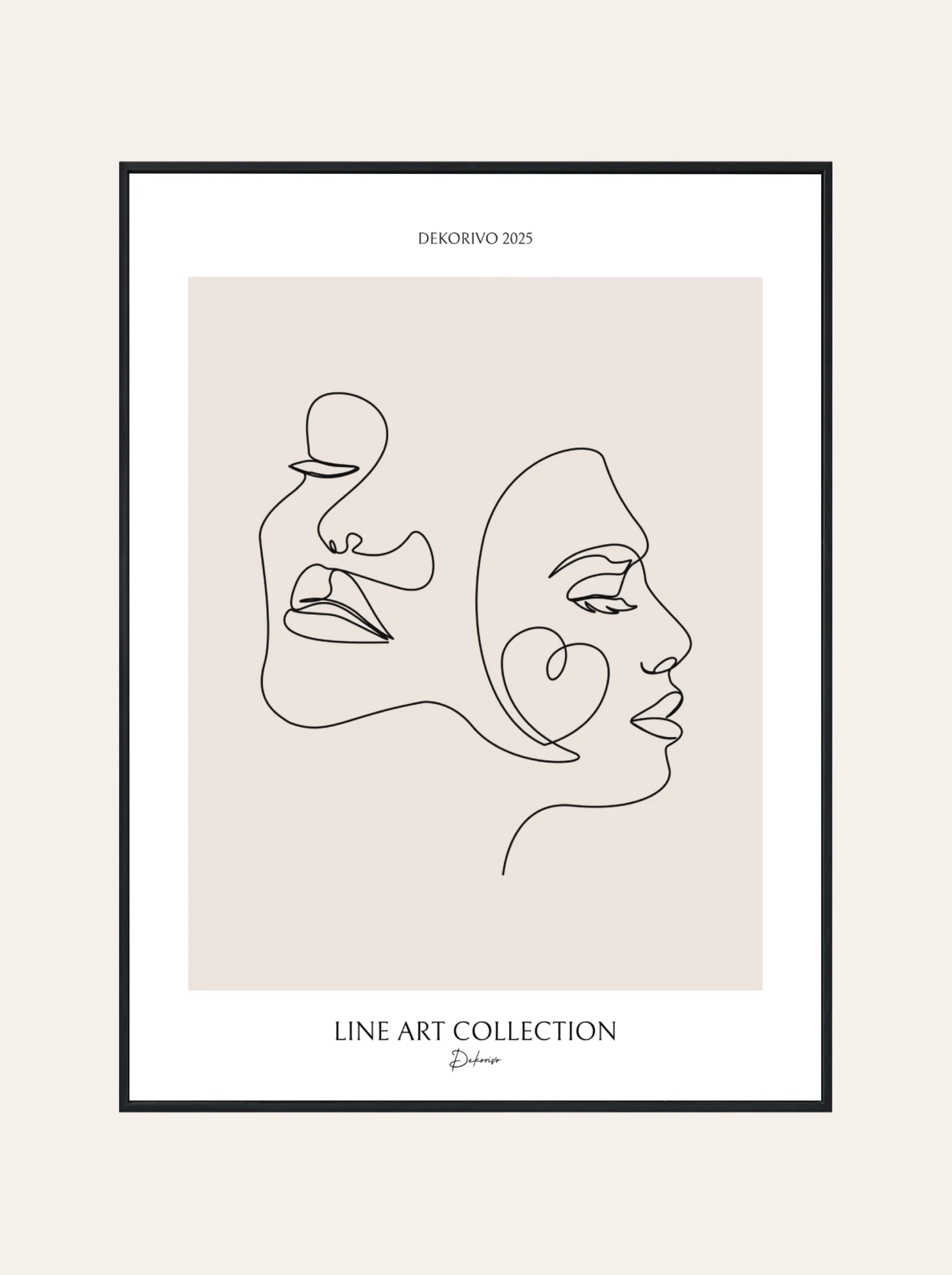 Plakat Line Art Nr. 3