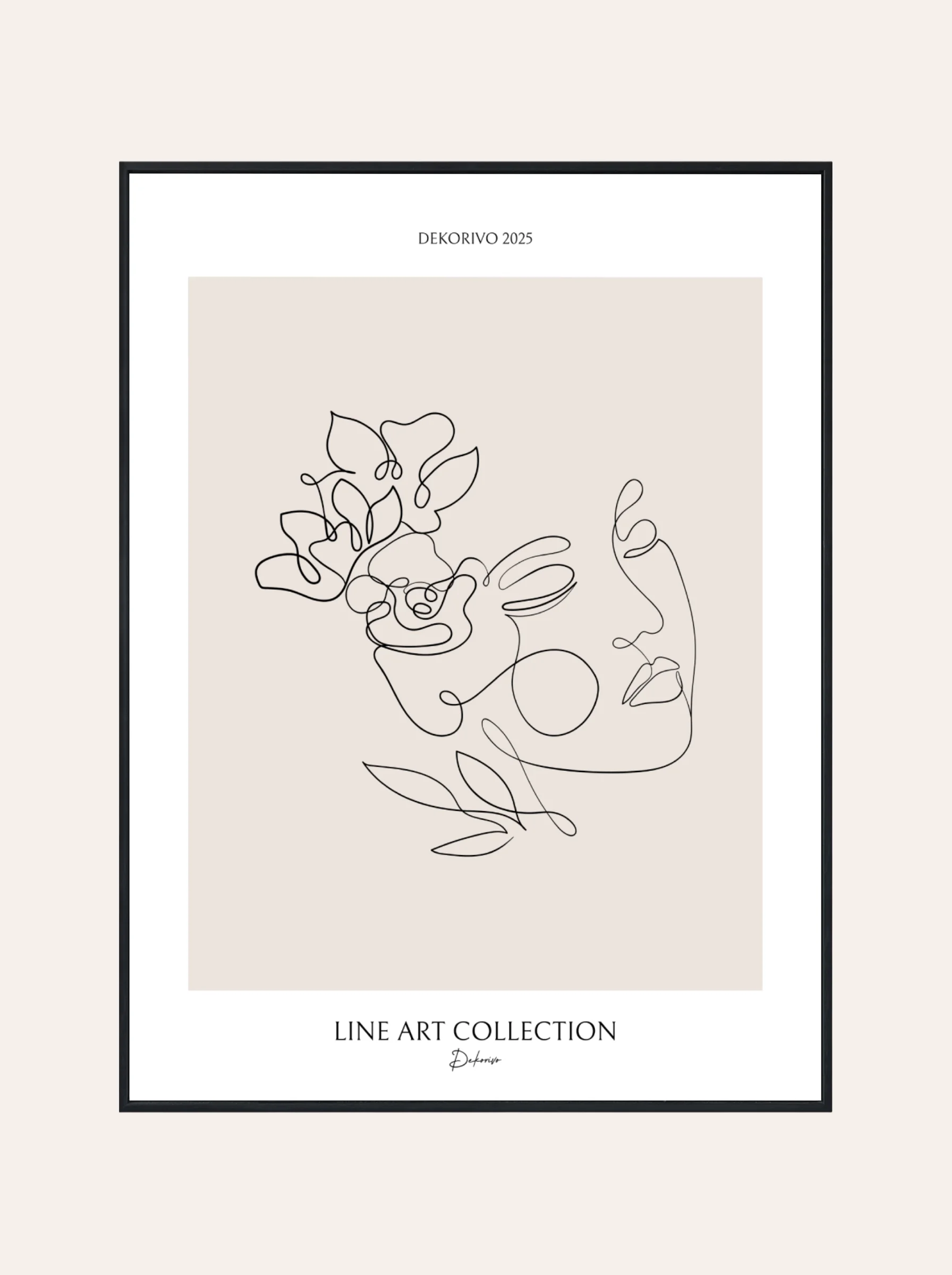 Plakat Line Art Nr. 9