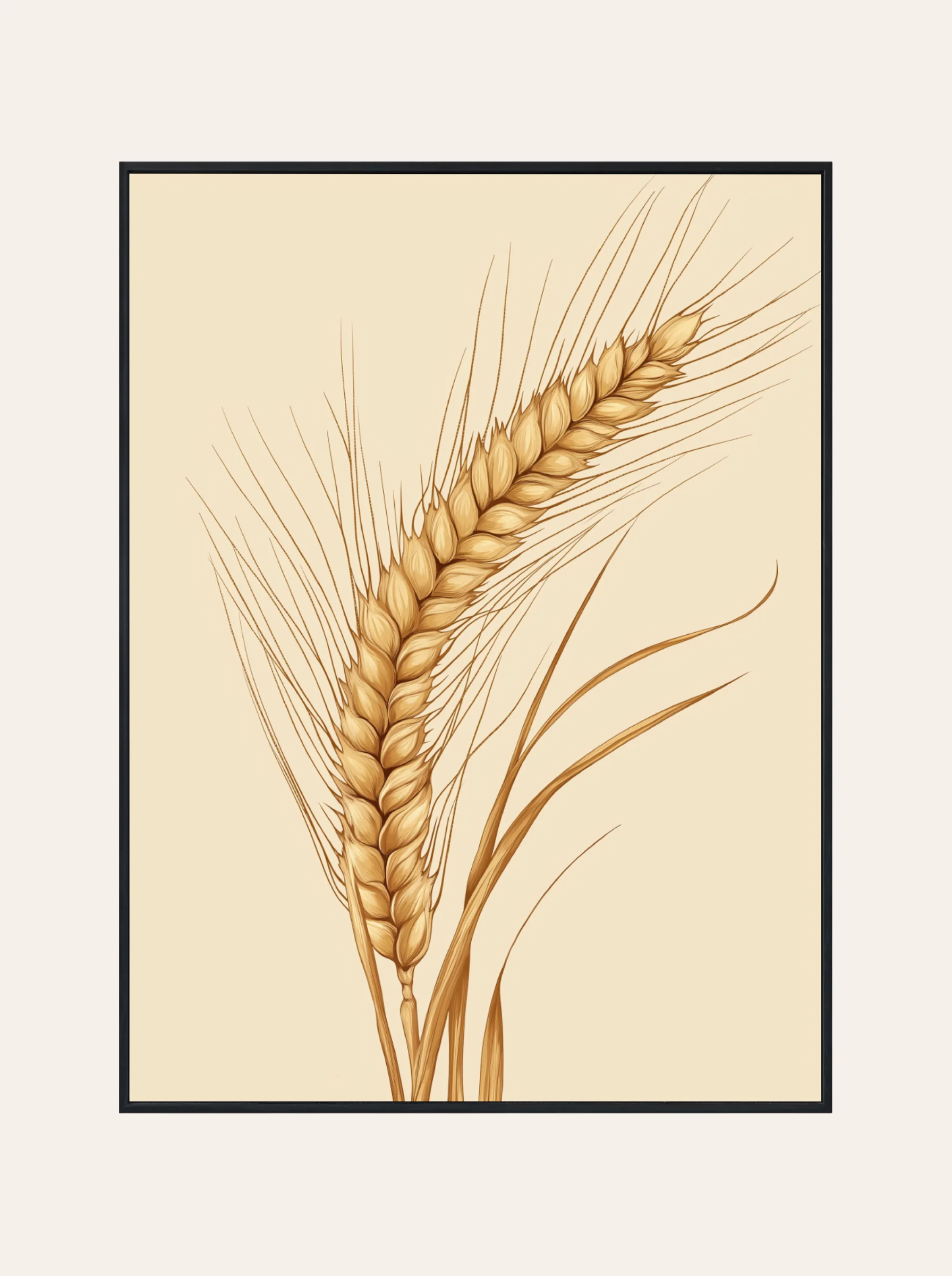 Plakat Łodyga Pszenicy Nr. 1