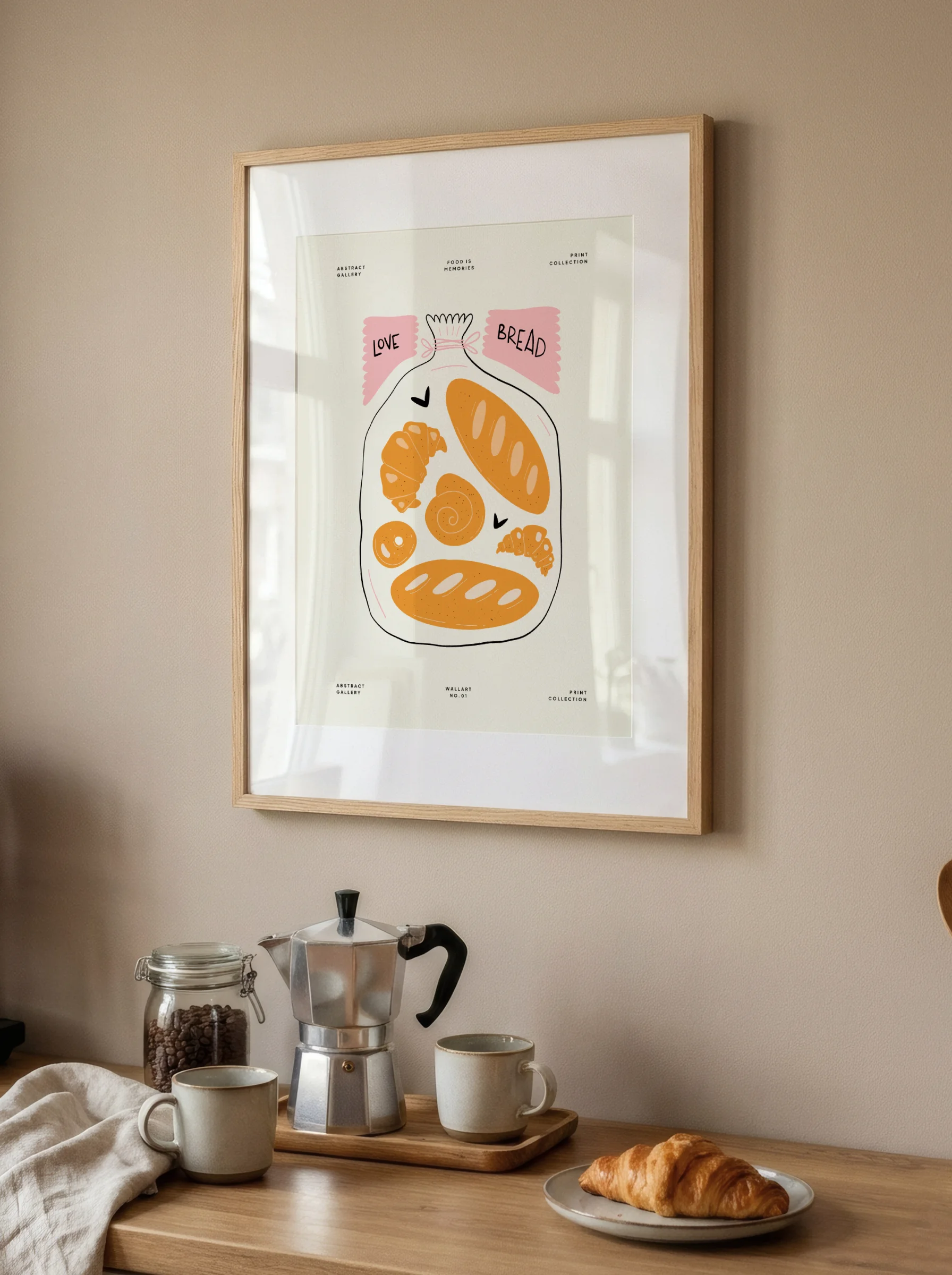 Plakat Love Bread - obrazek 2