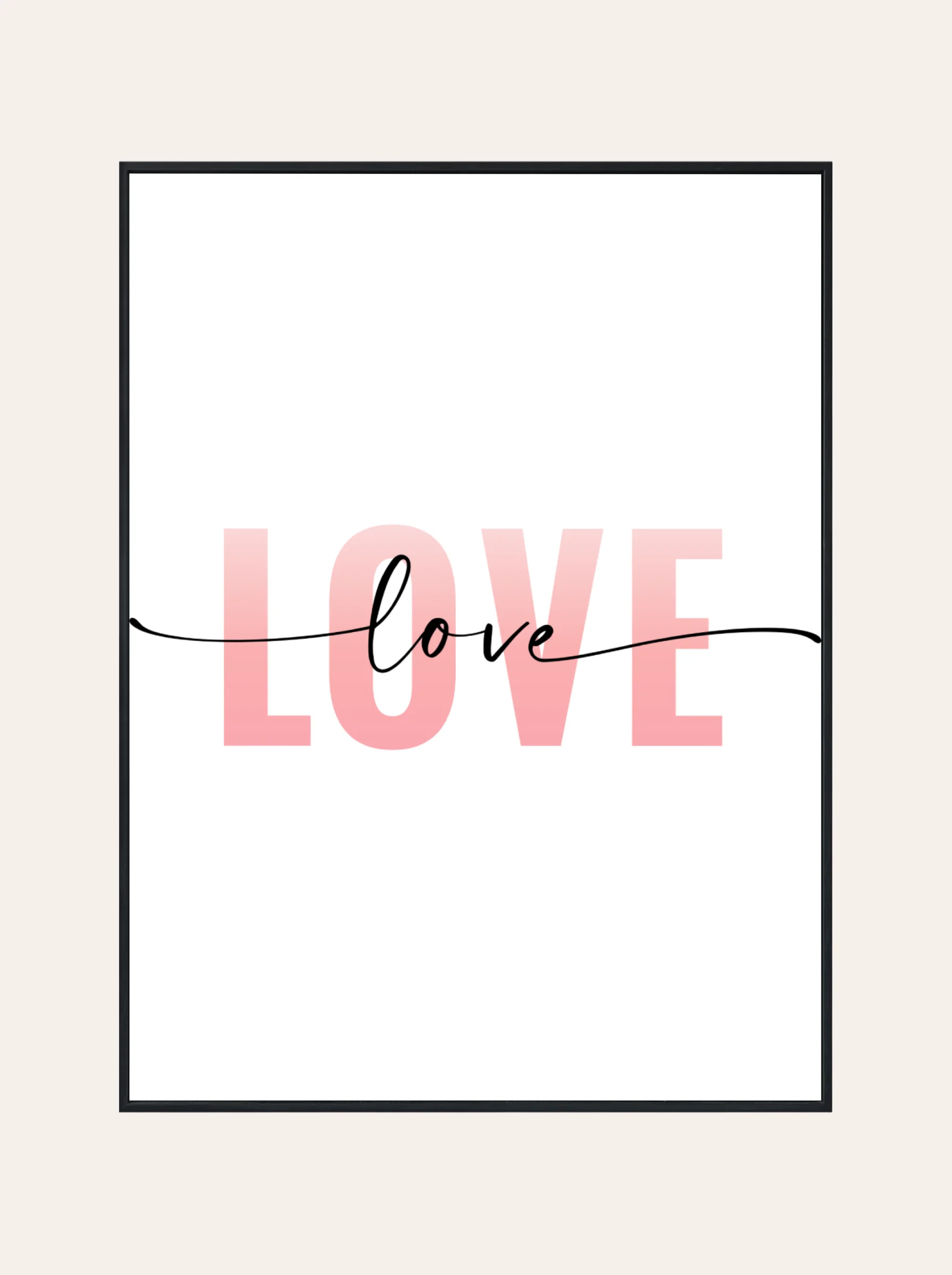 Plakat Love Nr. 1