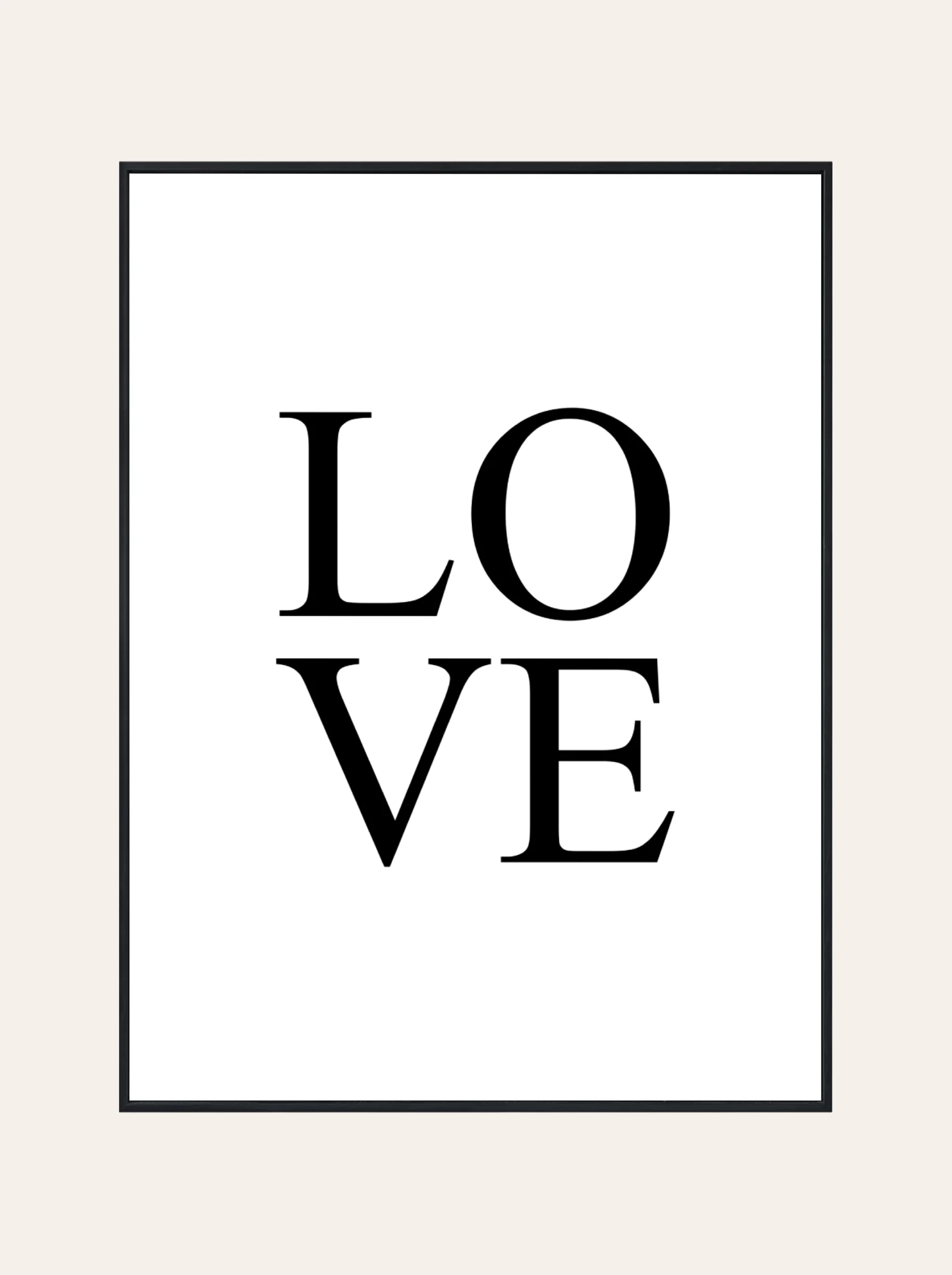 Plakat Love Nr. 4