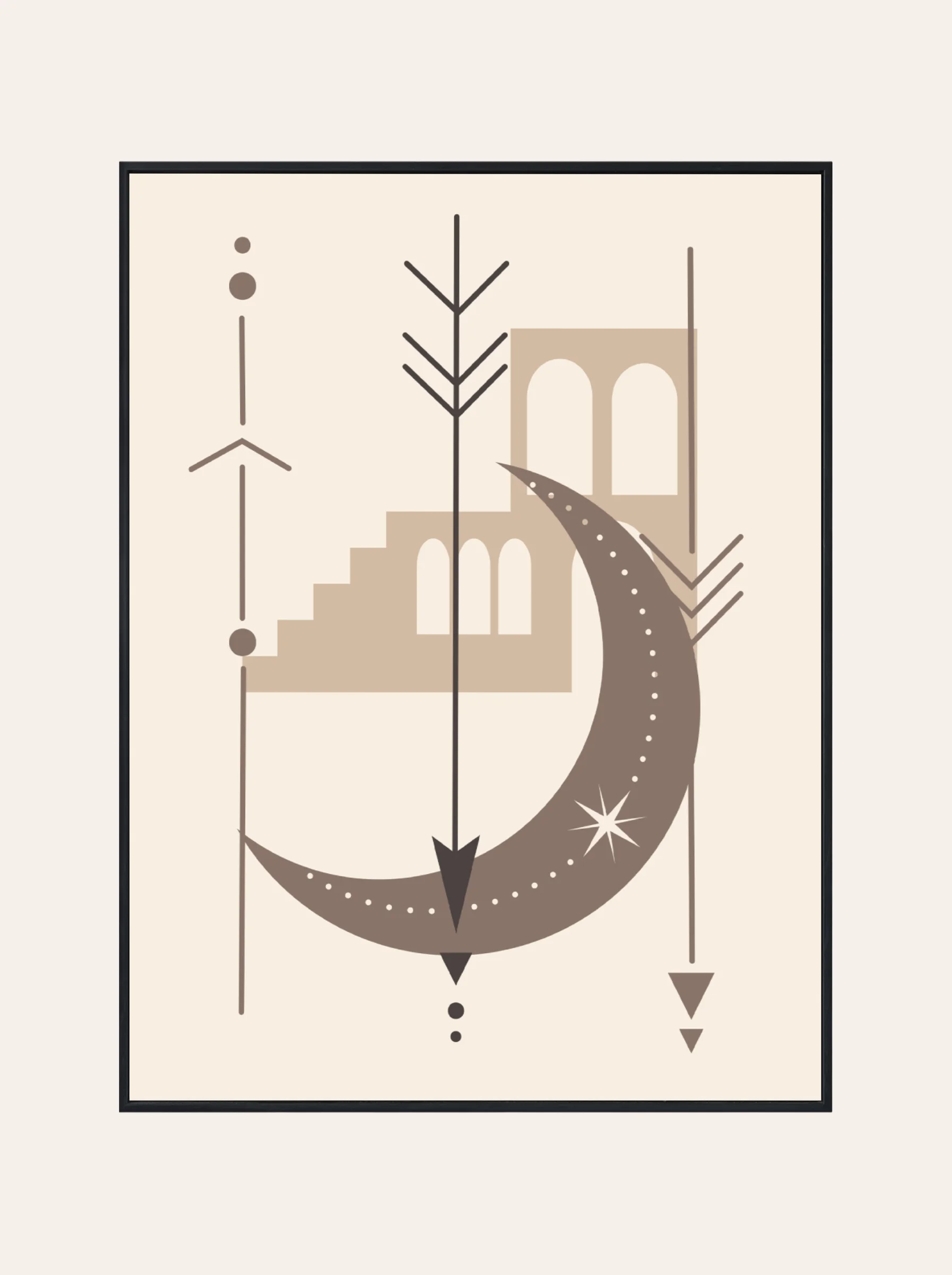 Plakat Magiczne Wzory Nr. 1