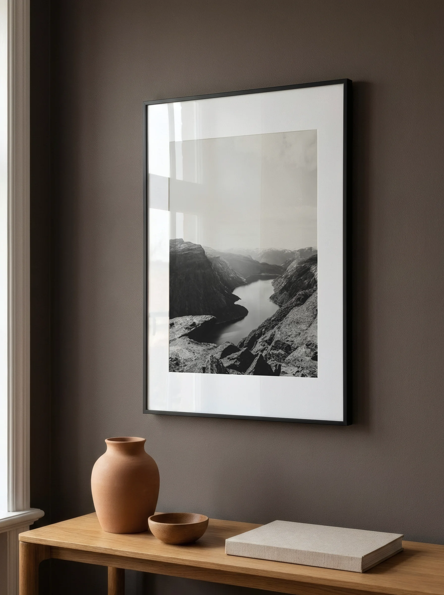 Plakat Monochromatyczne Góry Nr. 1 - obrazek 2