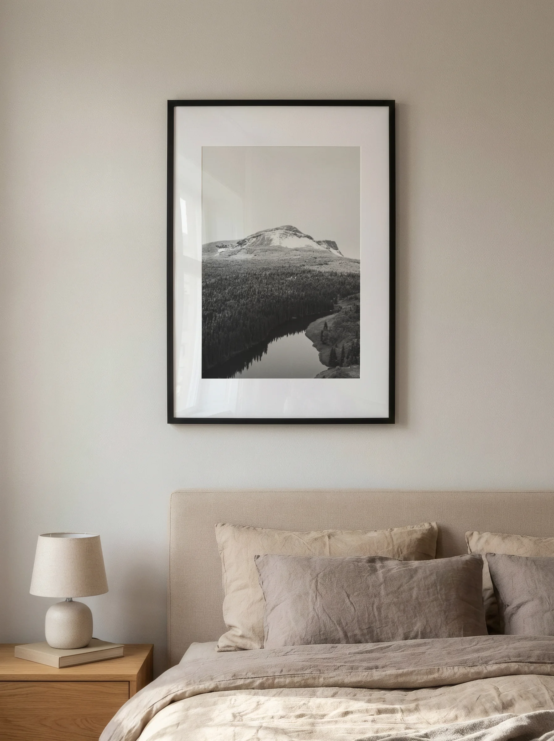 Plakat Monochromatyczne Góry Nr. 2 - obrazek 2